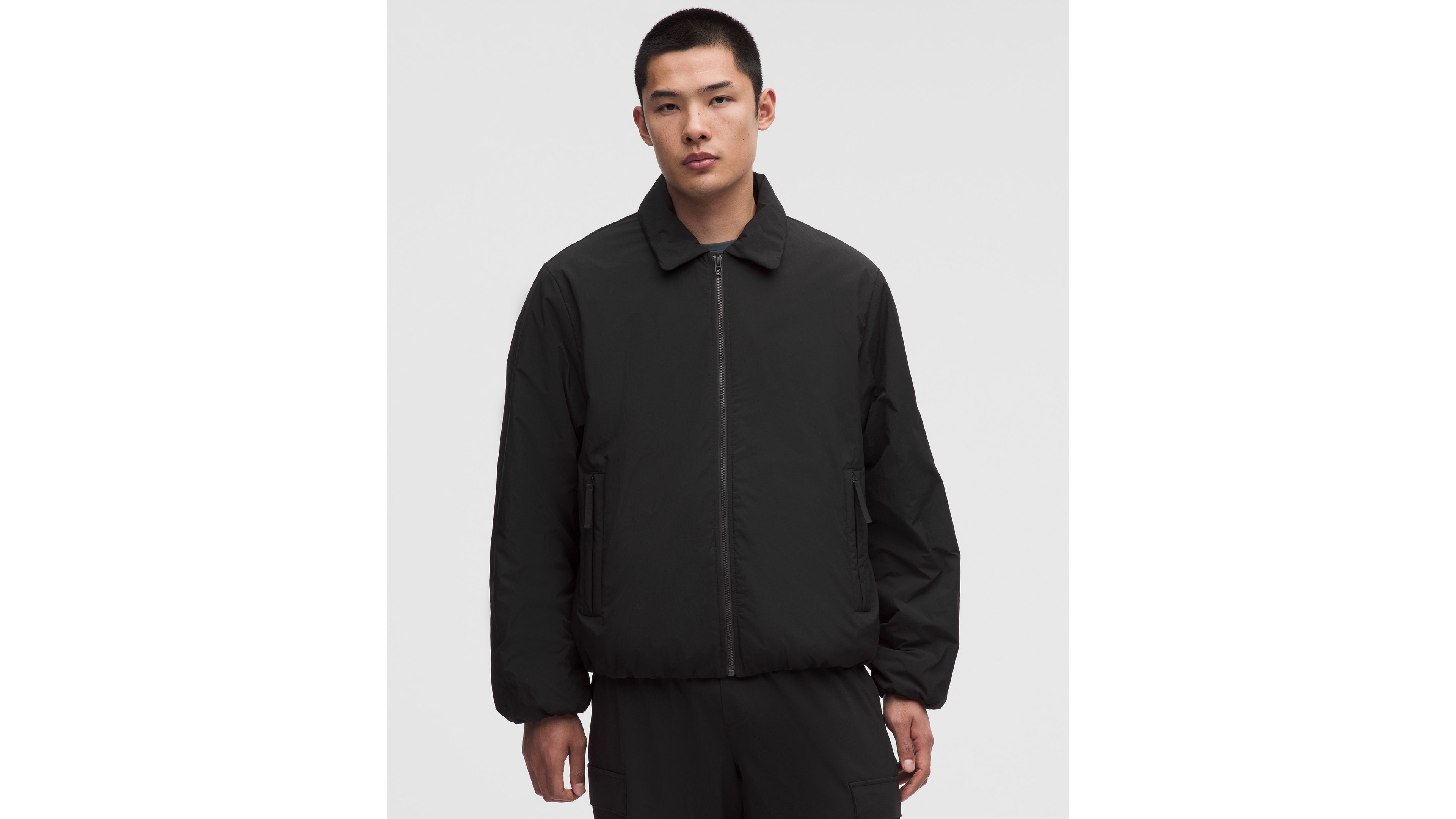 Men's Water-Resistant Fleece-Lined Jacket