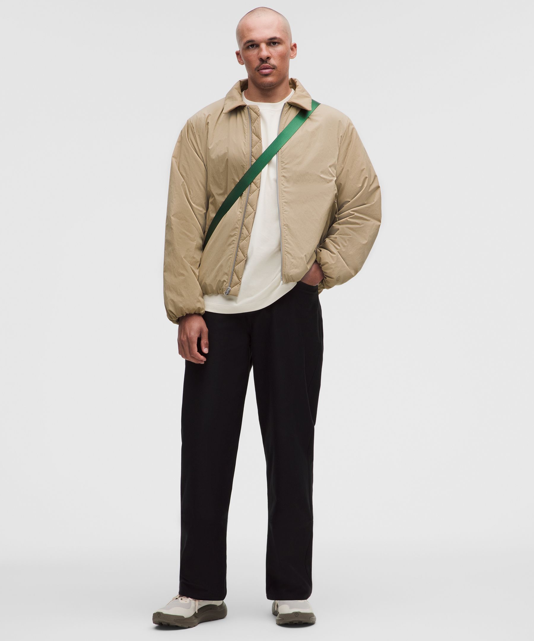 Men's Water-Resistant Fleece-Lined Jacket