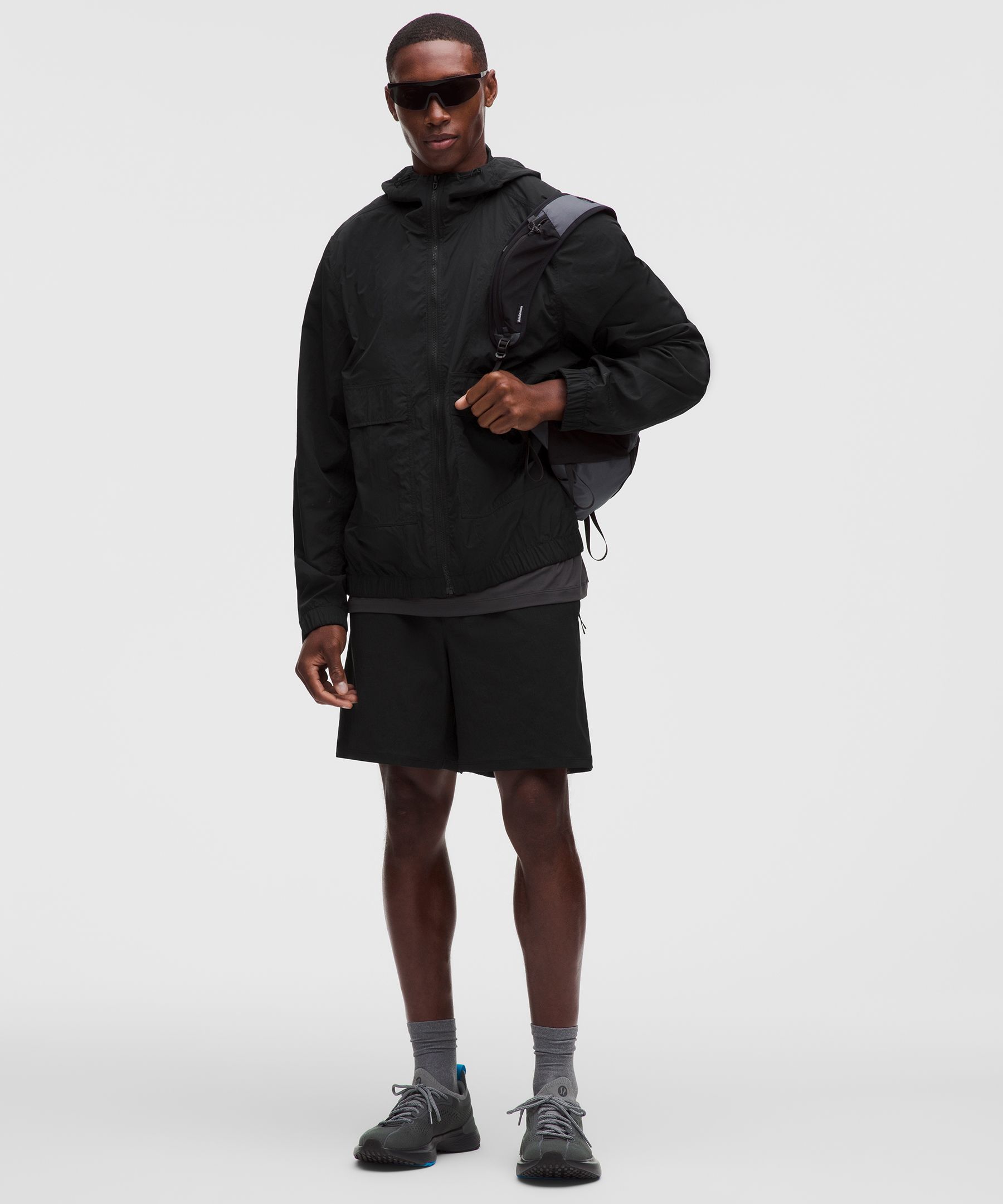 UV-Protective Stash and Dash Windbreaker