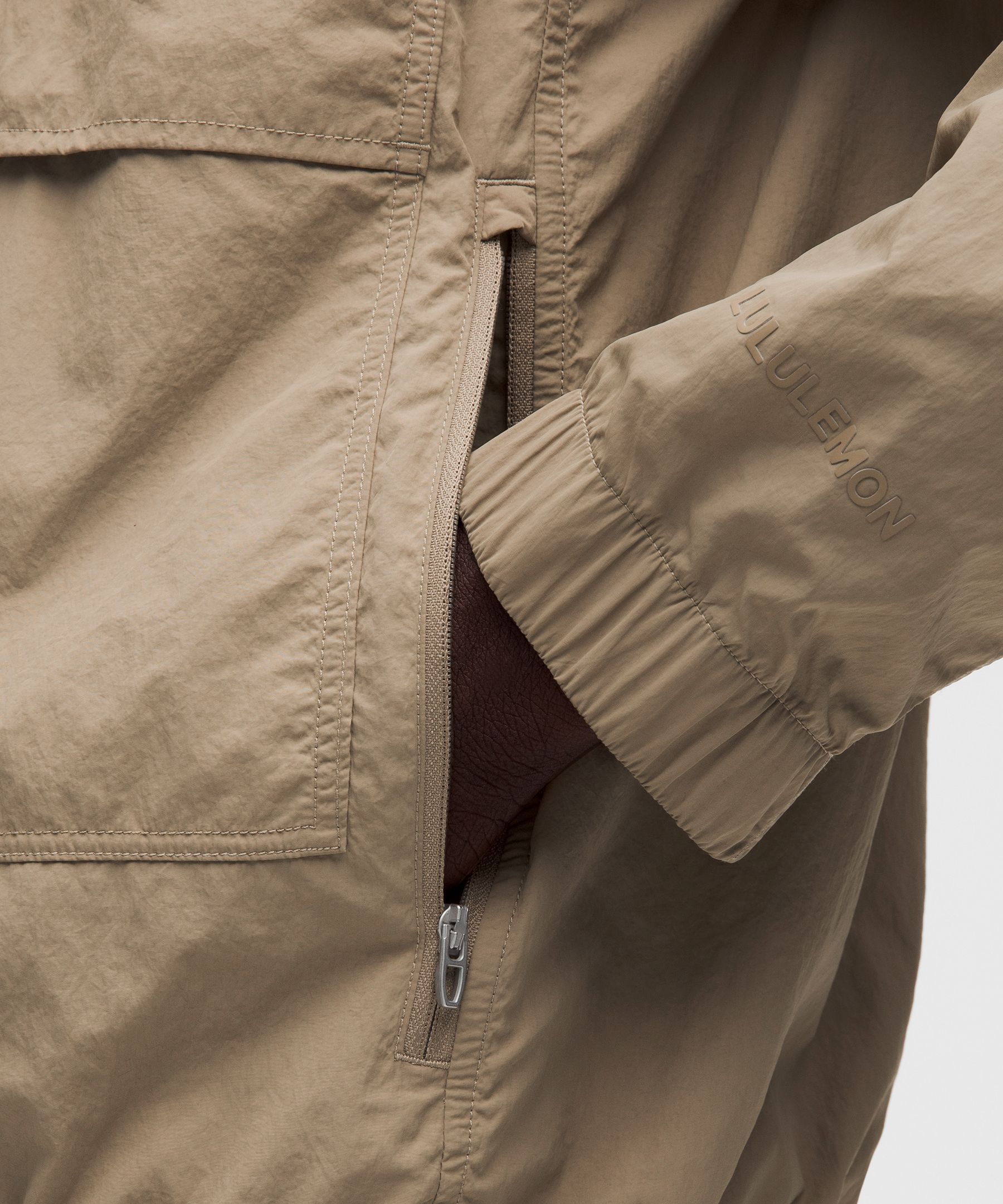 UV-Protective Stash and Dash Windbreaker