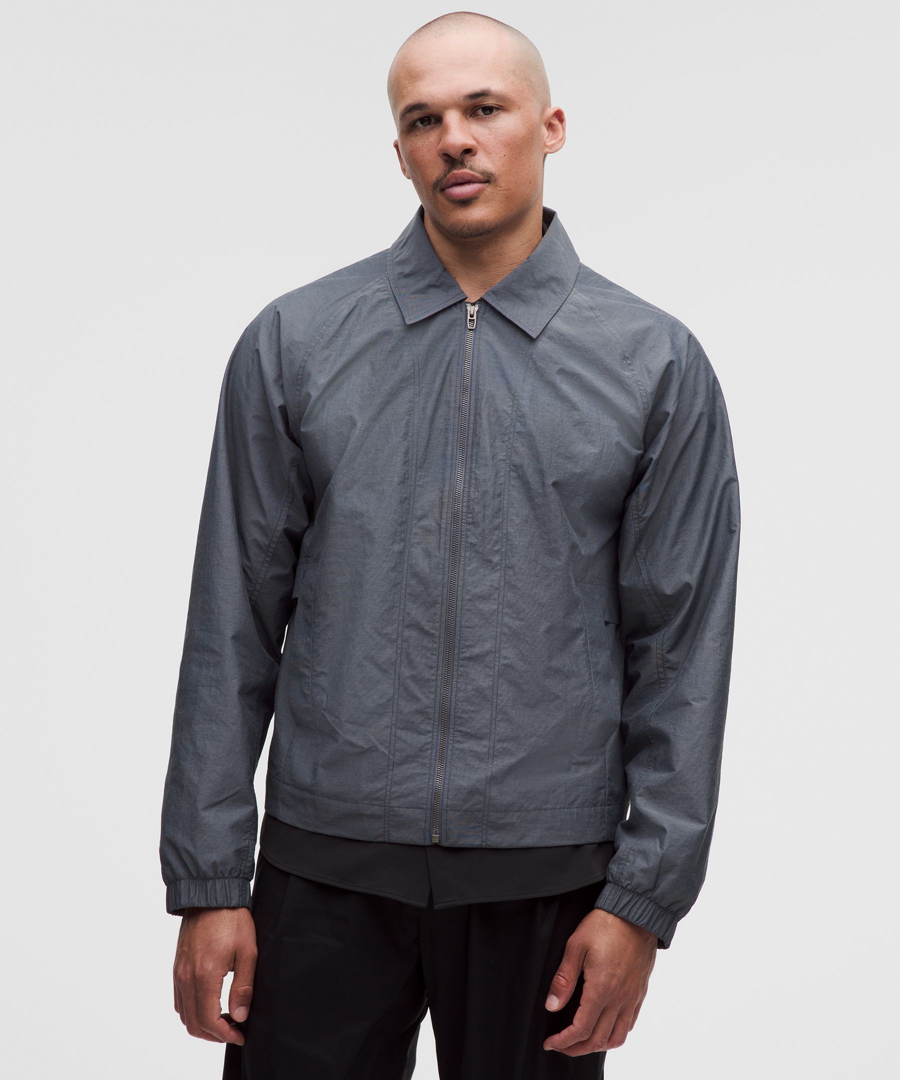 Cotton-Blend Collared Jacket - image 2