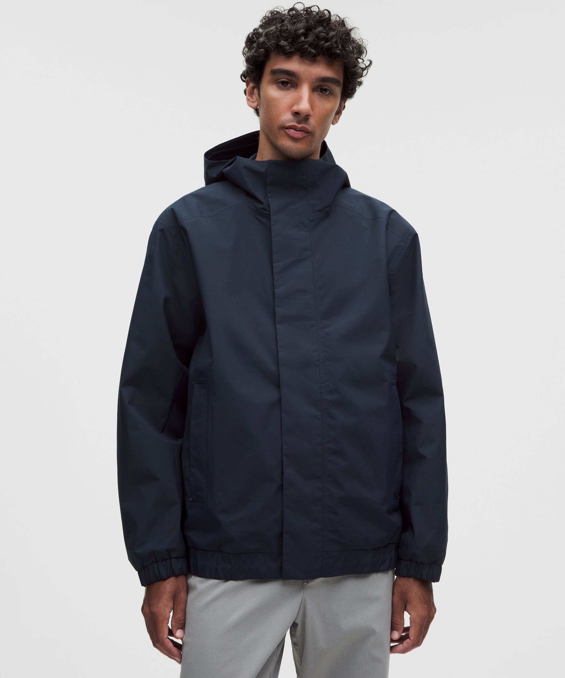 Waterproof Cinch-Hem Jacket