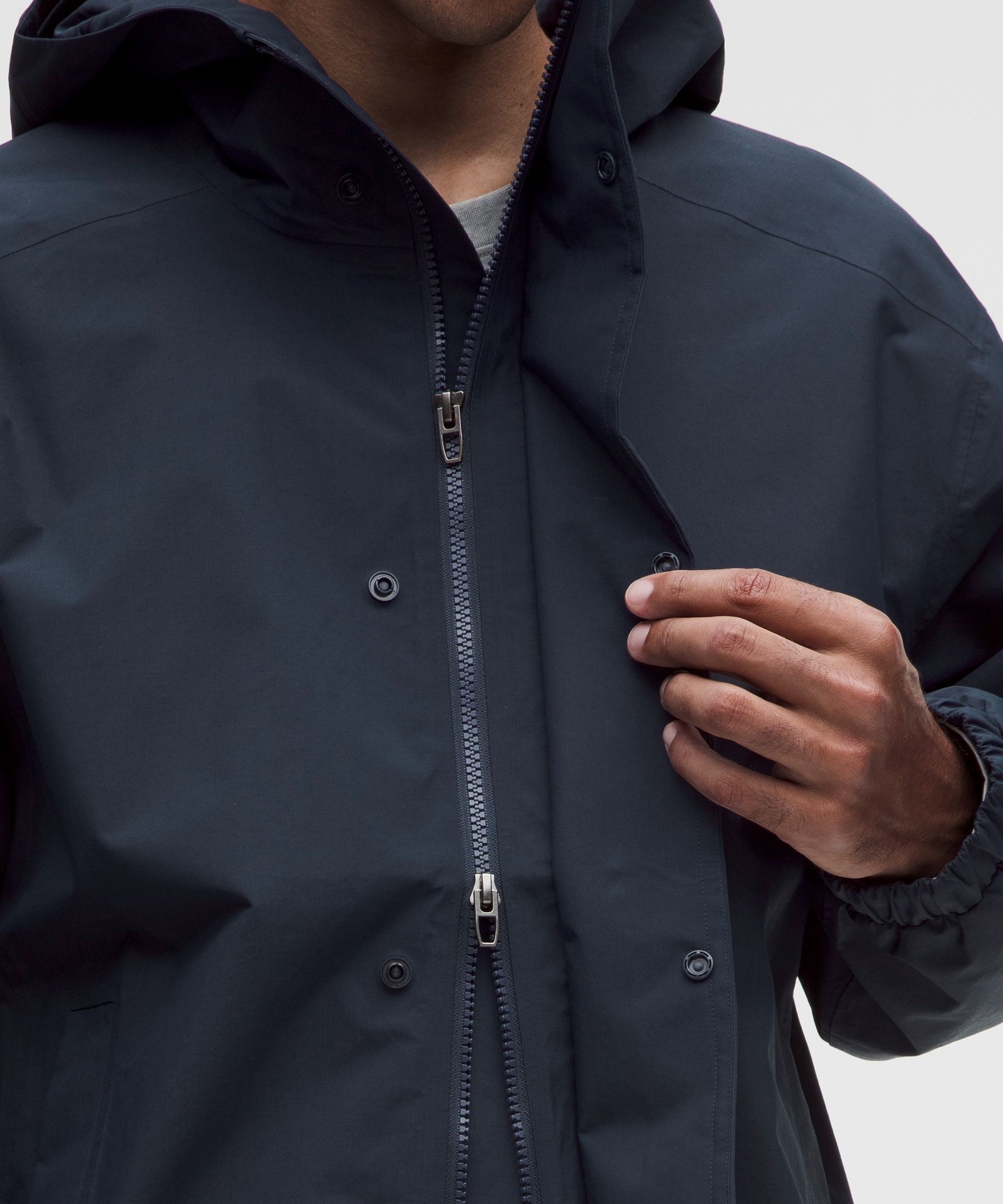 Waterproof Cinch-Hem Jacket