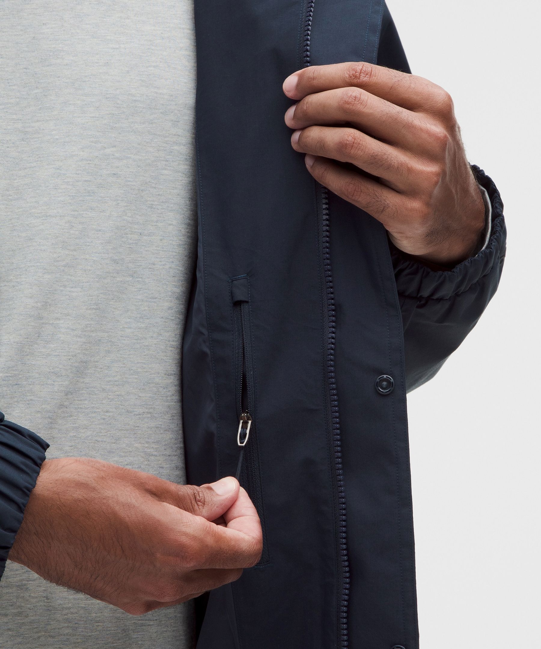 Waterproof Cinch-Hem Jacket