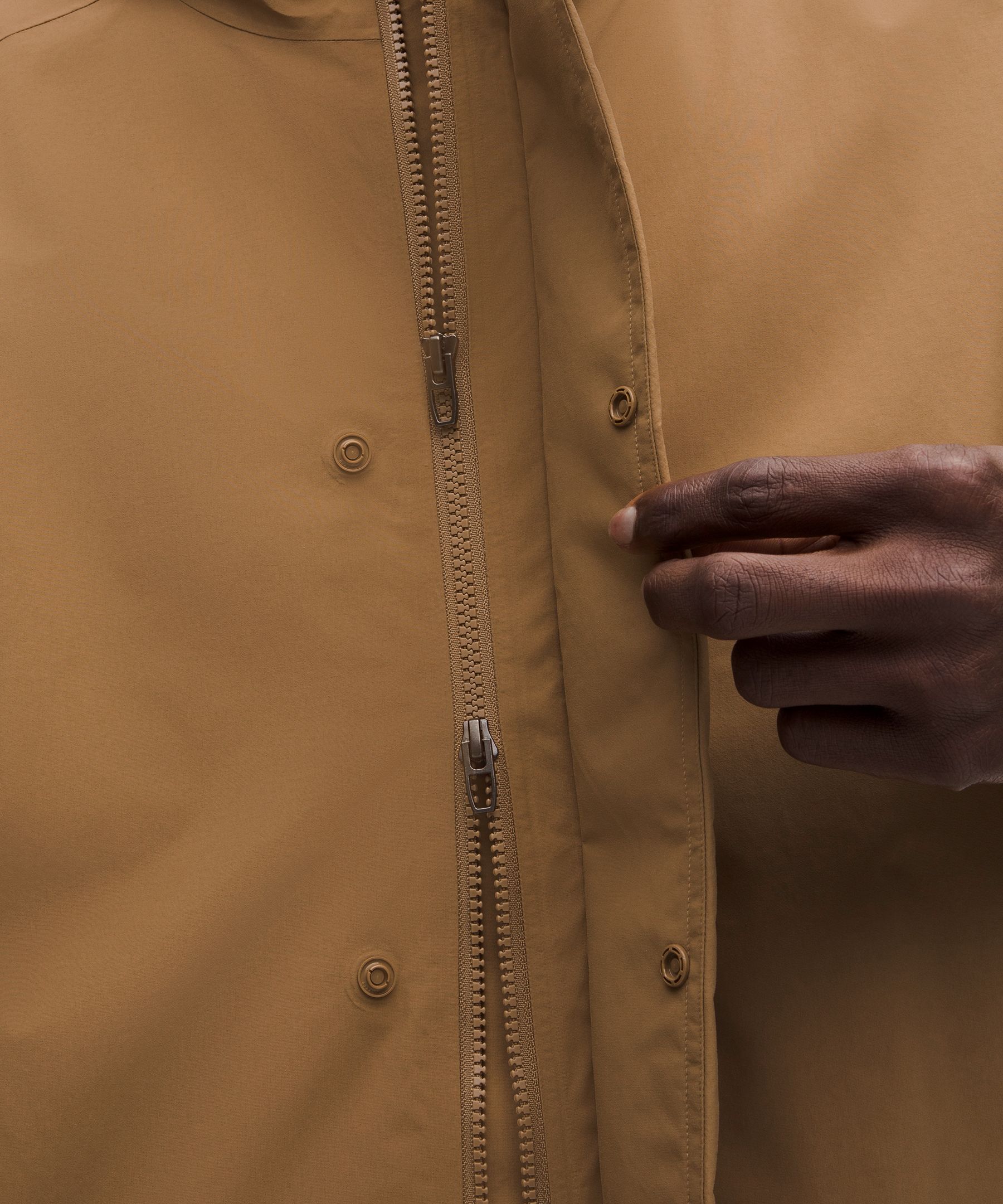 Waterproof Cinch-Hem Jacket