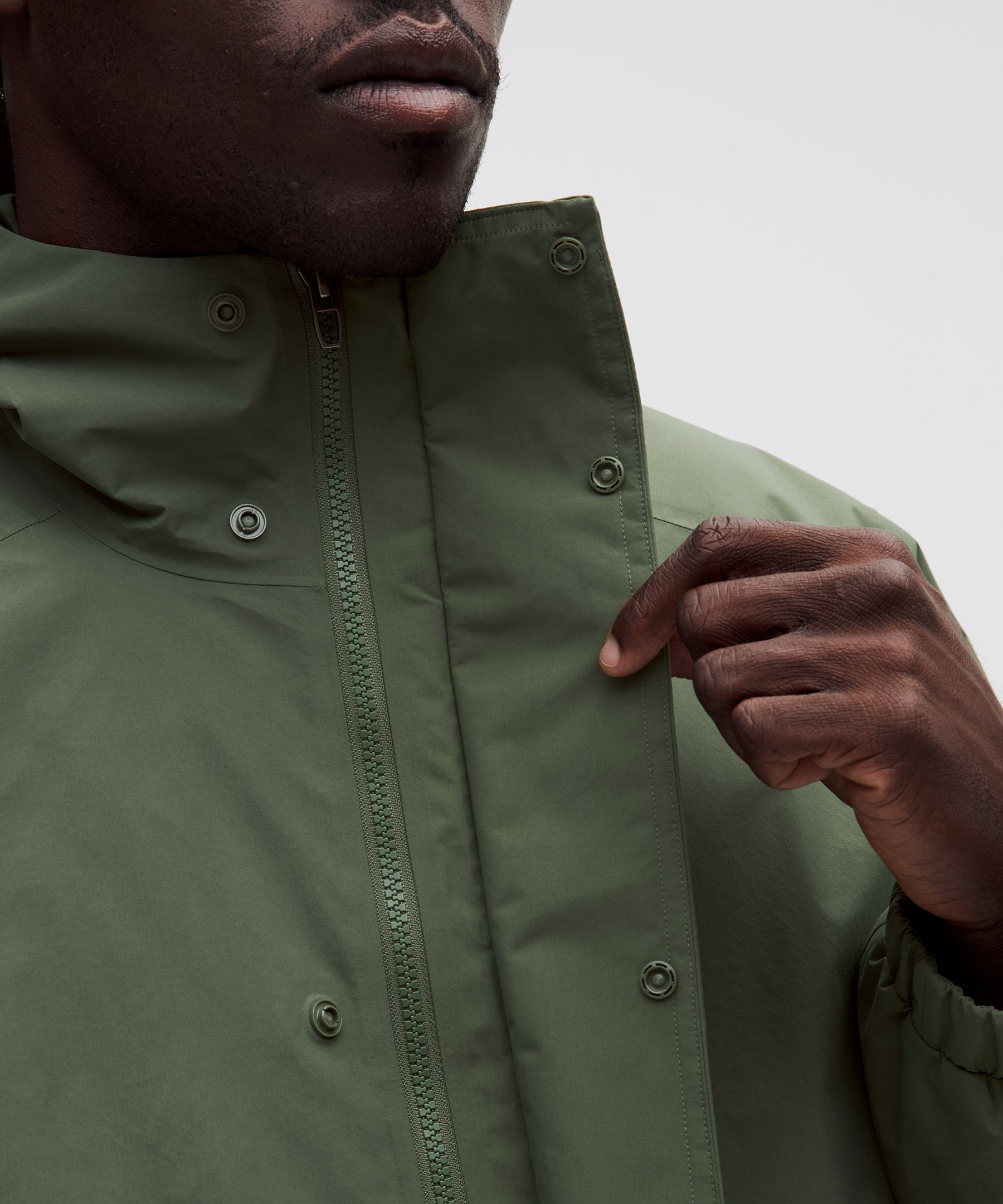 Waterproof Cinch-Hem Jacket