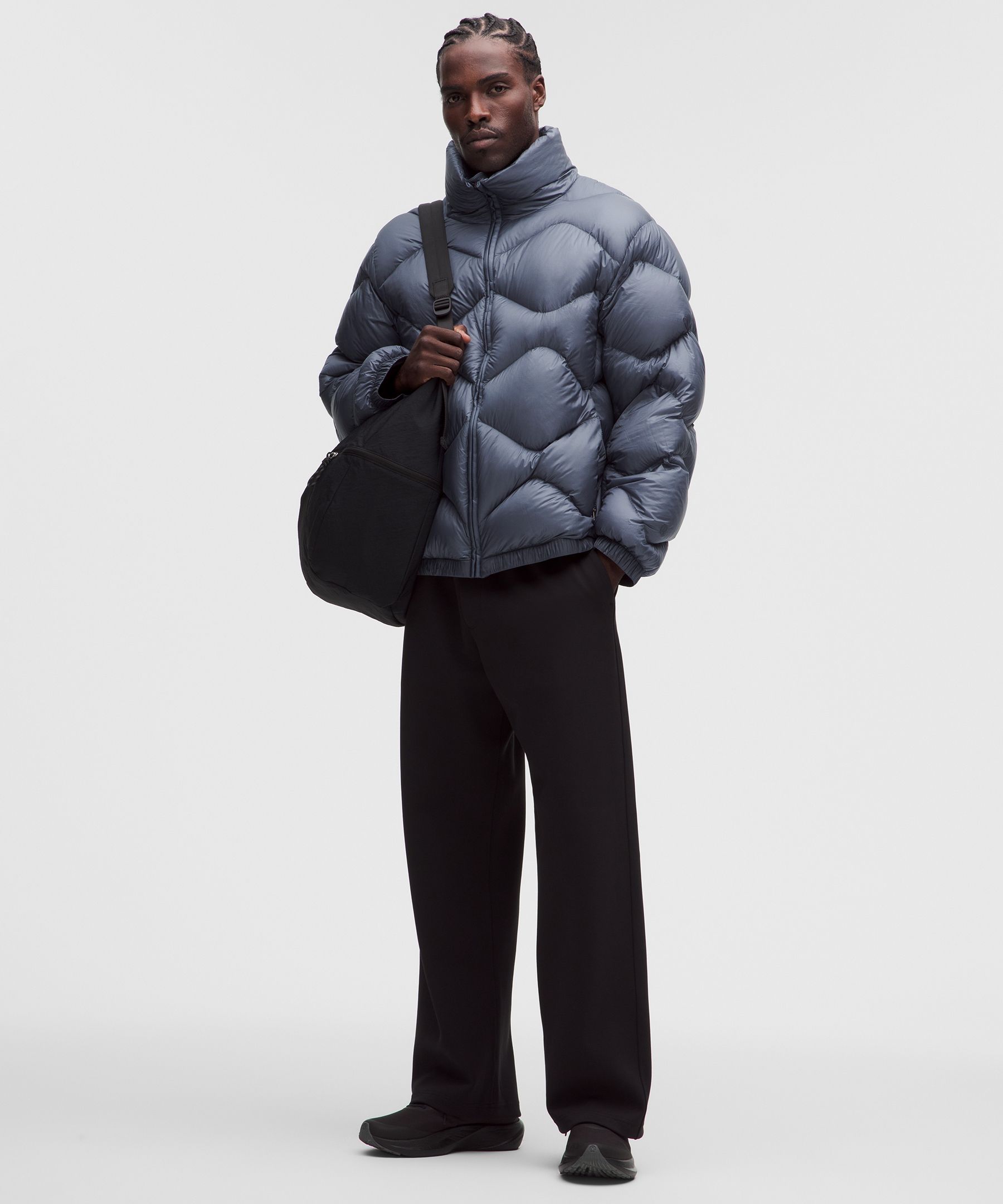 Men's Featherweight Stand-Neck Quilted Puffer