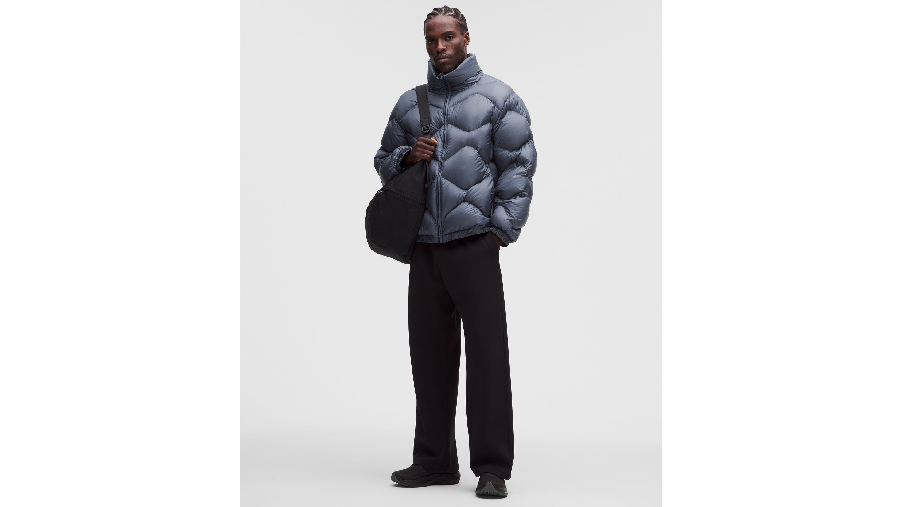 Men's Featherweight Stand-Neck Quilted Puffer