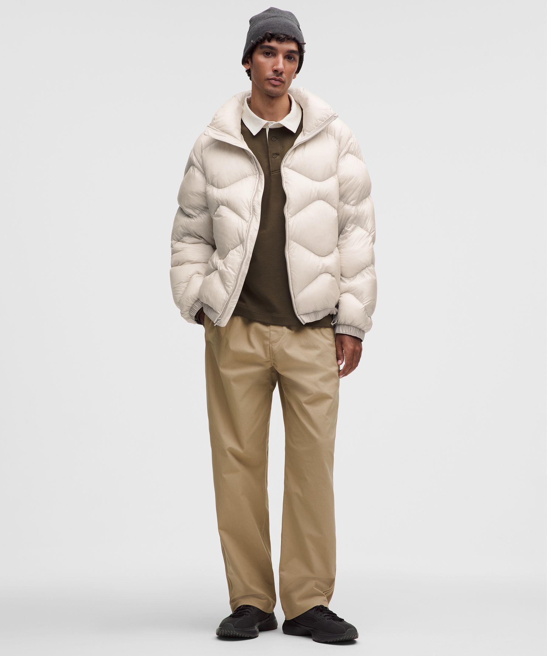 Men's Featherweight Stand-Neck Quilted Puffer