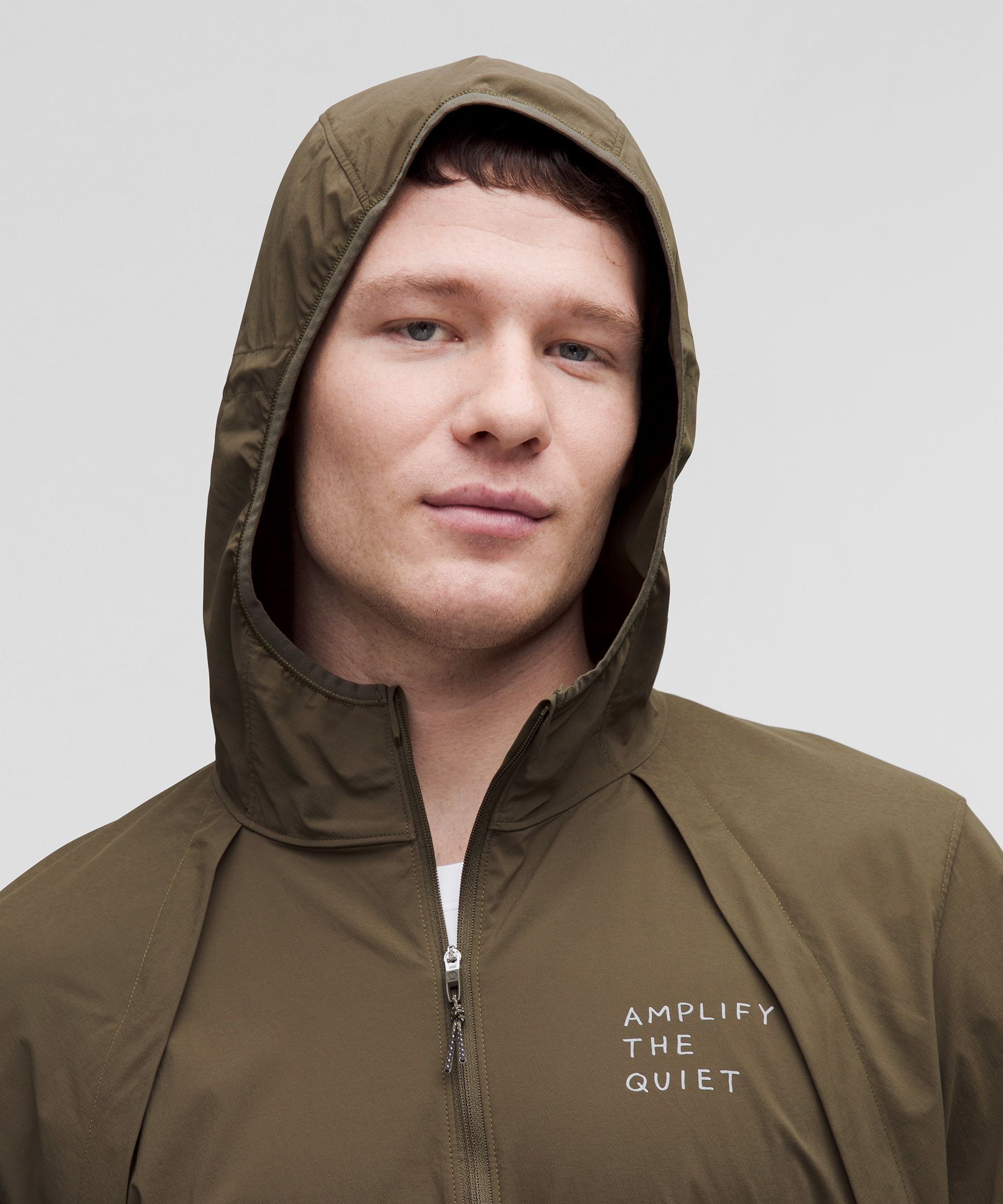 Chaqueta Fast and Free lululemon x Geoff McFetridge plegable