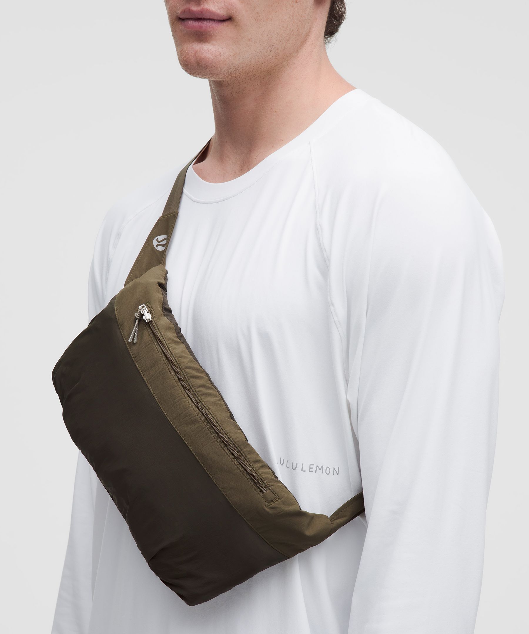 Chaqueta Fast and Free lululemon x Geoff McFetridge plegable