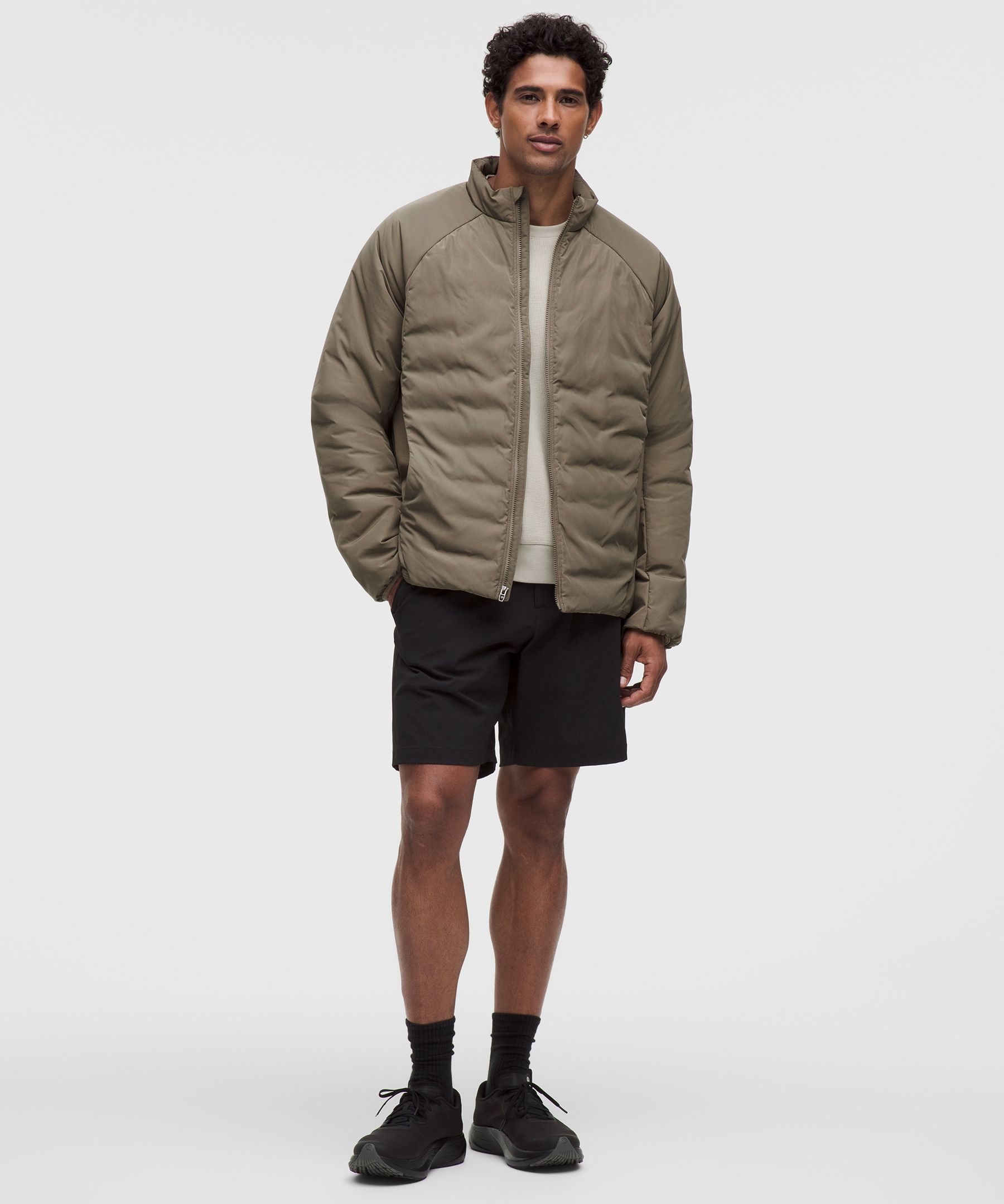 Down For It All Casual Stand-Collar Jacket