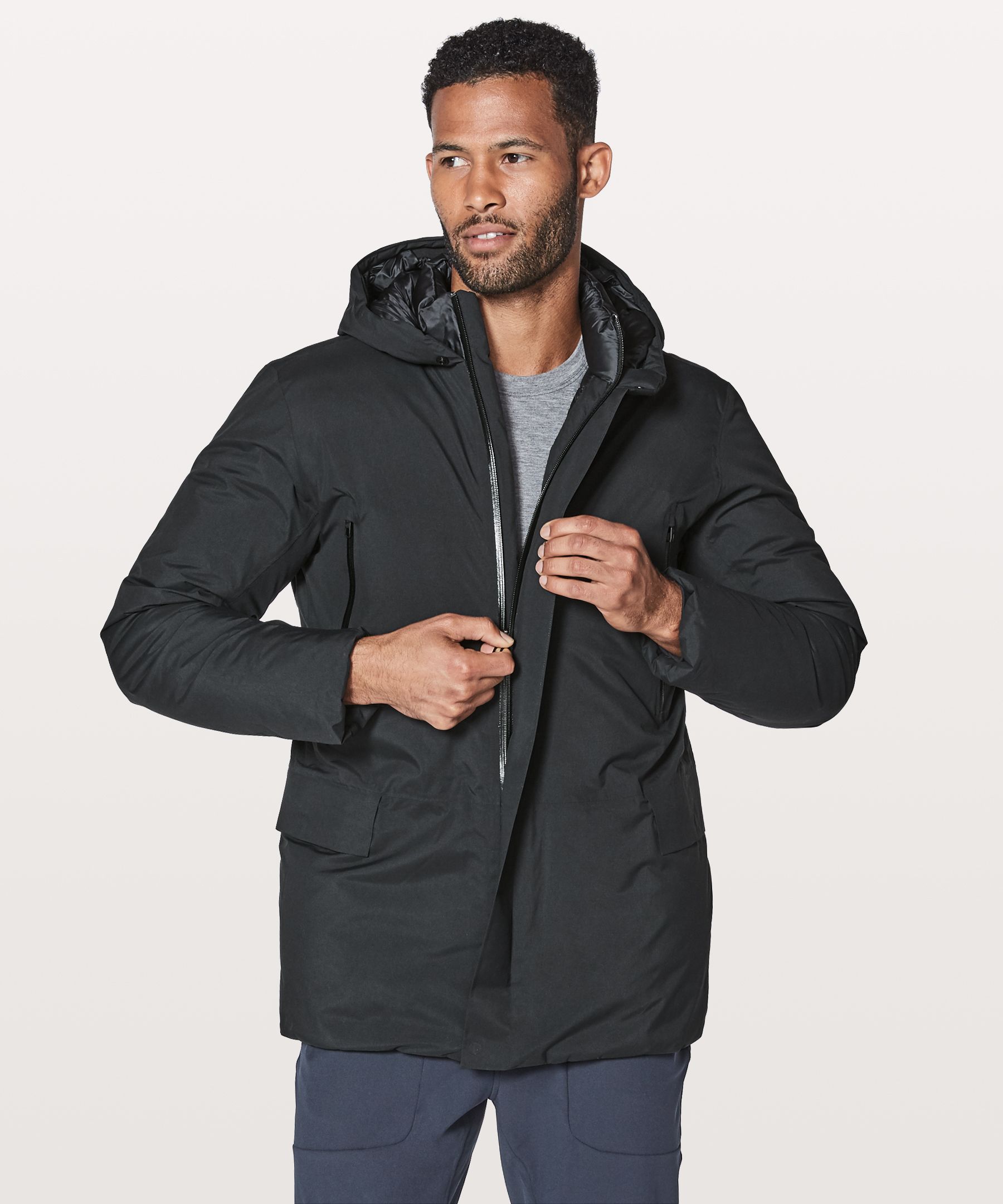 lululemon parka mens