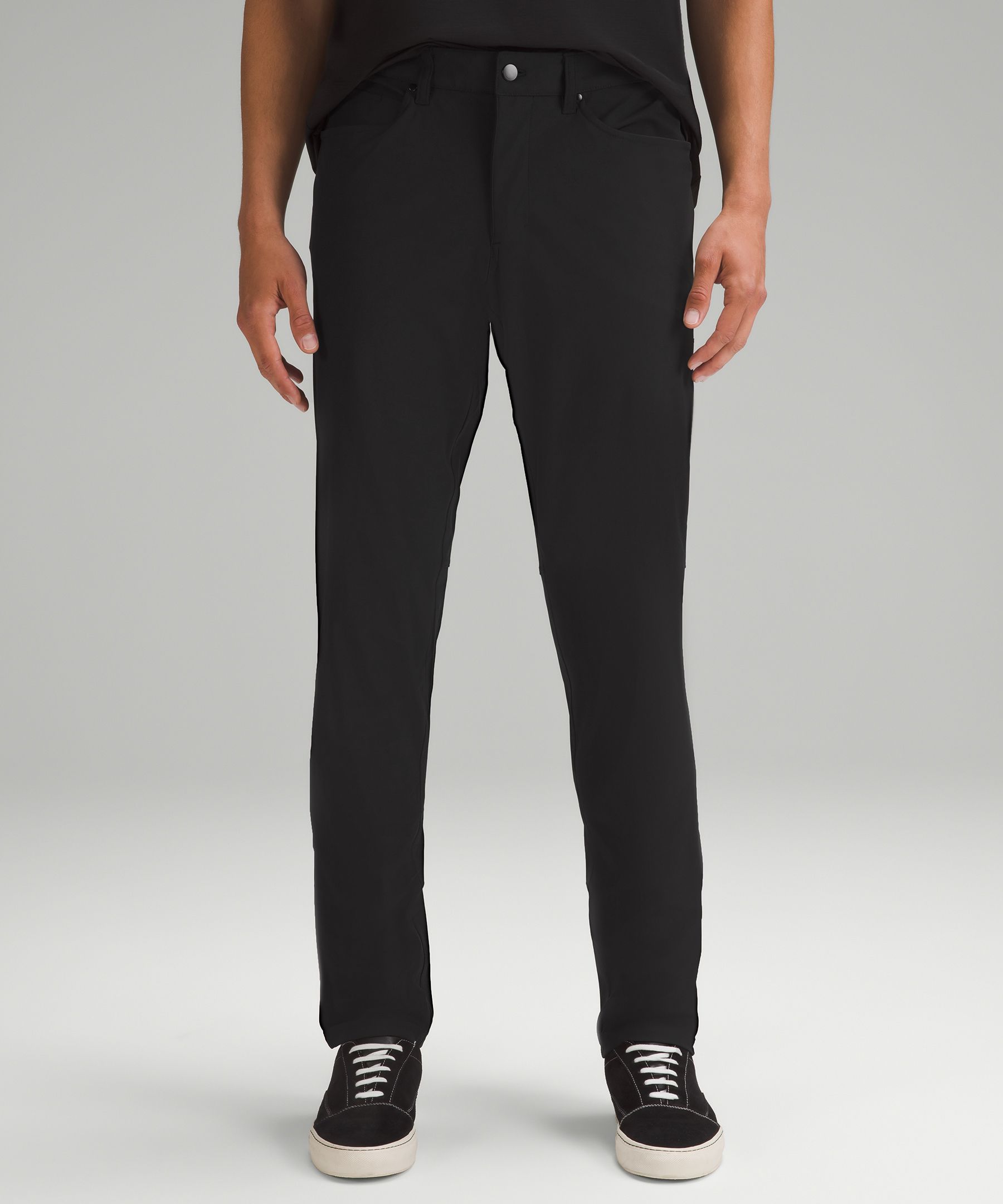 Lululemon Abc Pant Classic 34" *warpstreme In Black