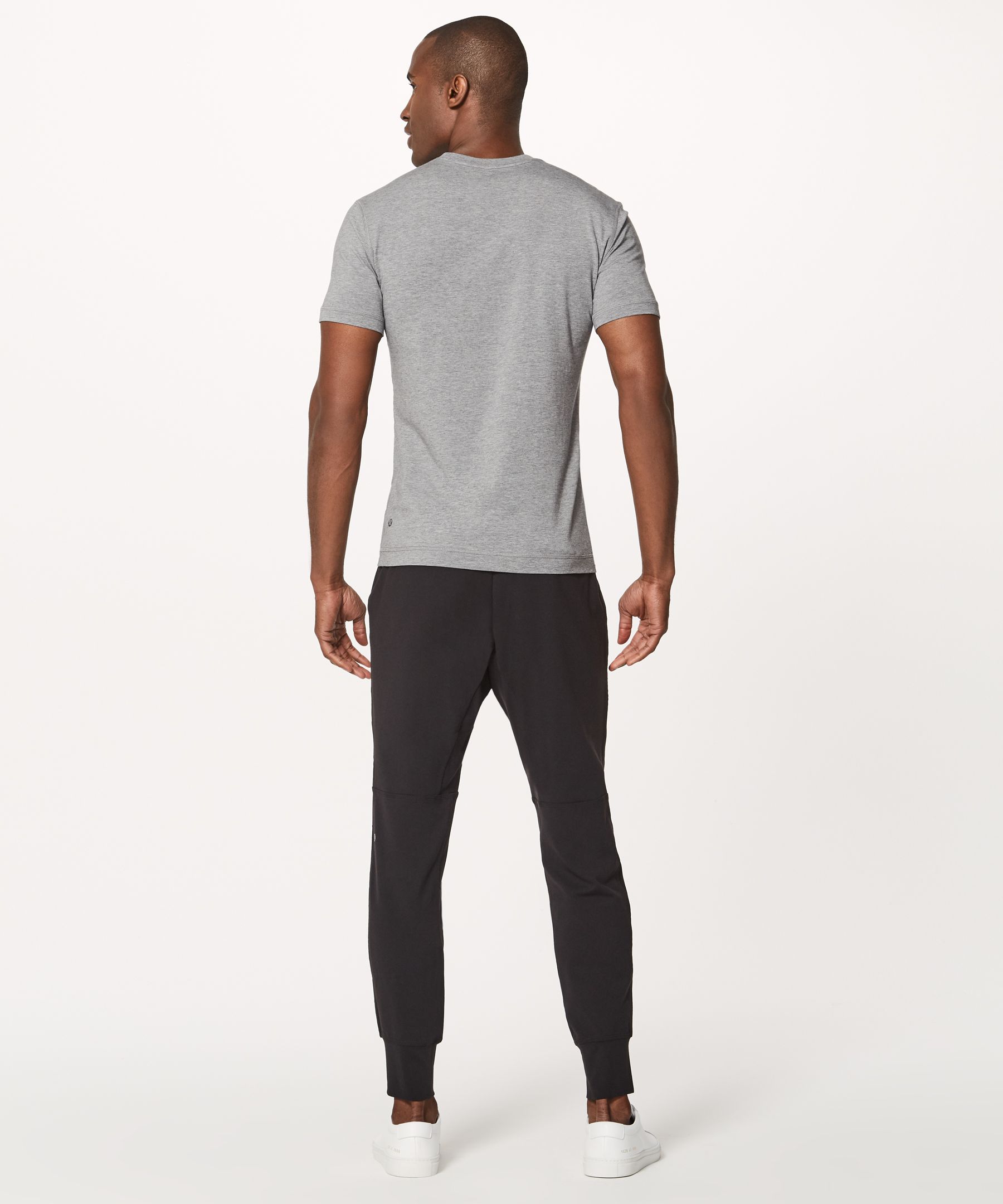 Lululemon Intent Jogger Mens Small S Gray Pockets Elastic Waist Full On Luon