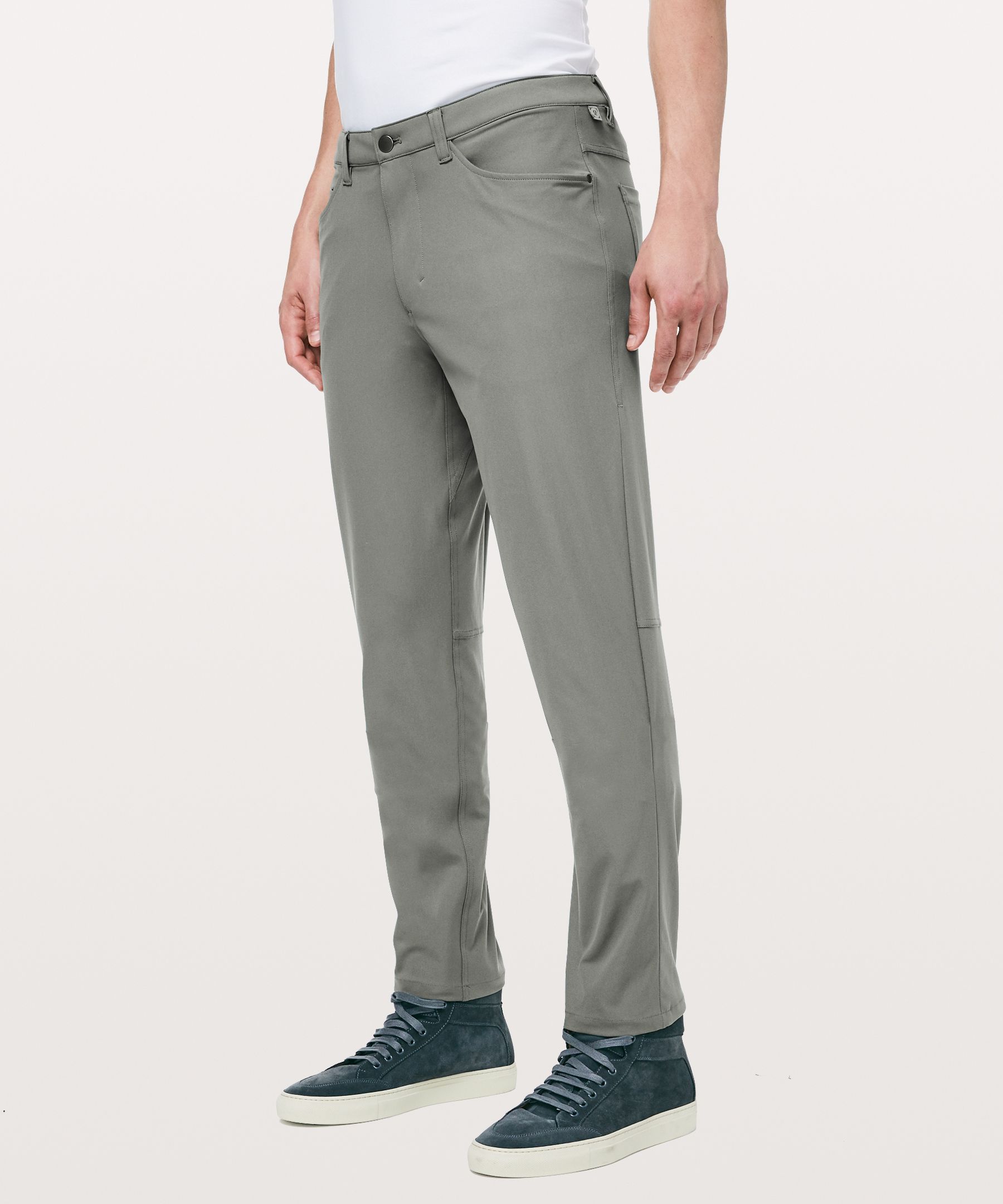 Lululemon Abc Pant Classic *34" In Grey Sage | ModeSens