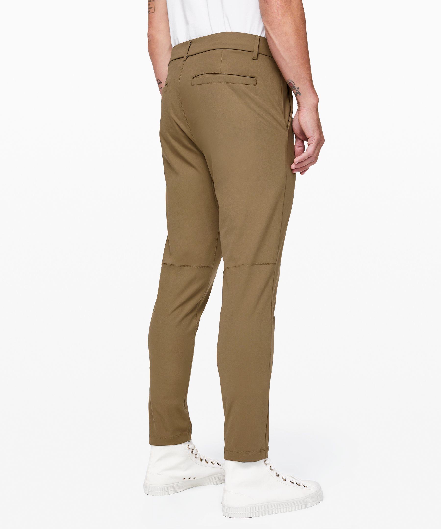 Beige Commission technical trousers, Lululemon