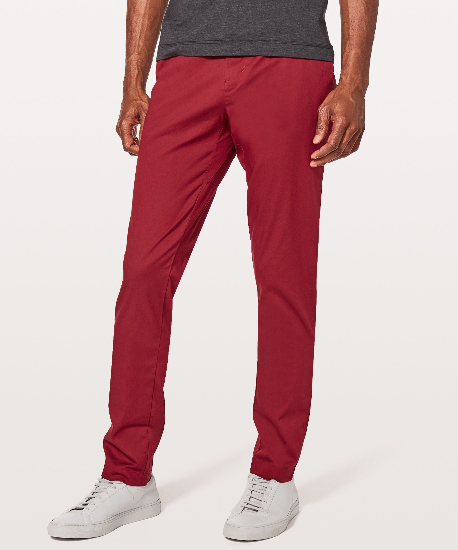 Lululemon Commission Pant Classic *34" In Oxblood