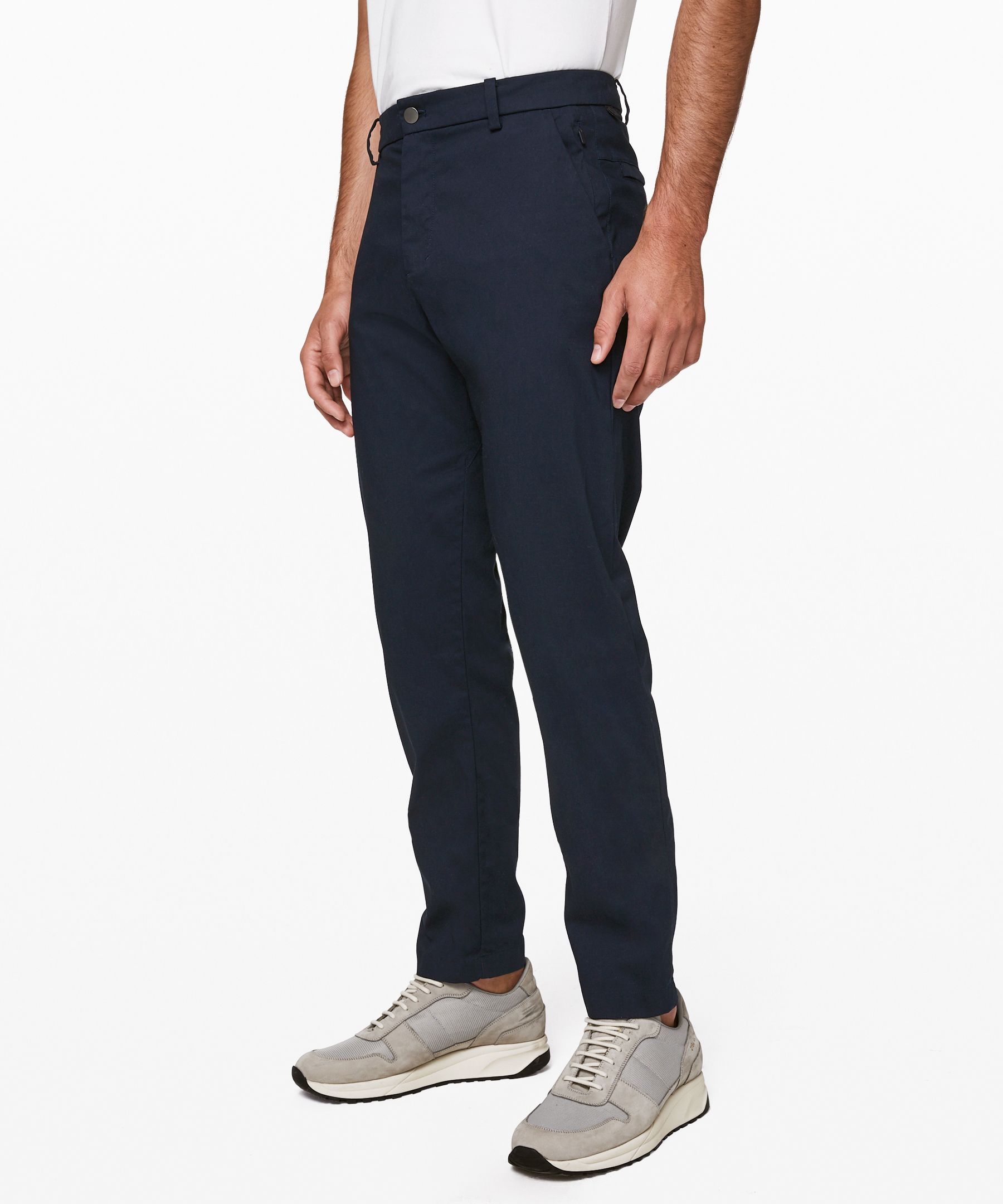 Lululemon Commission Pant Classic *swift Cotton 34" In True Navy