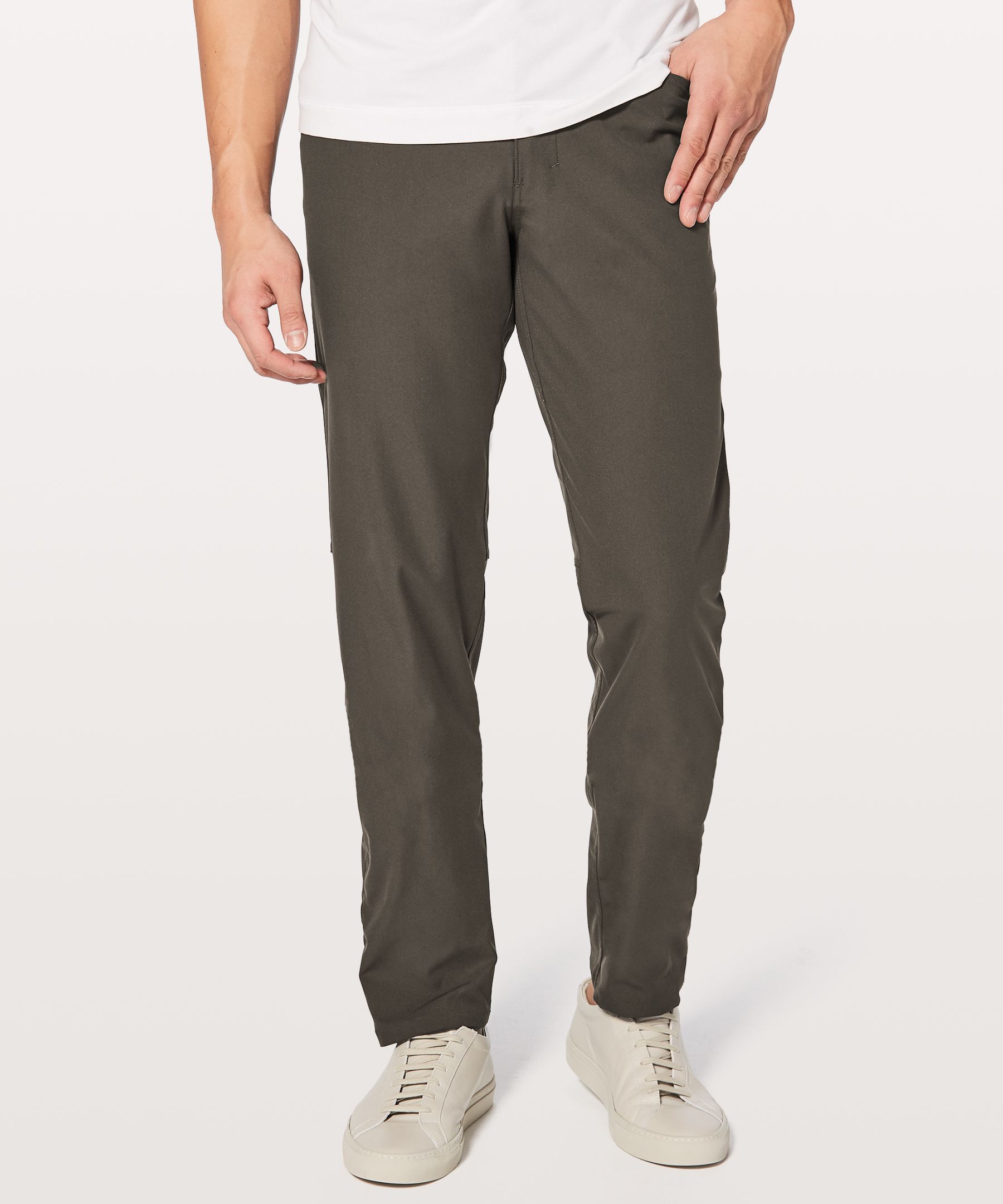 Lululemon Abc Pant Classic *warpstreme 37" Online Only In Stoney