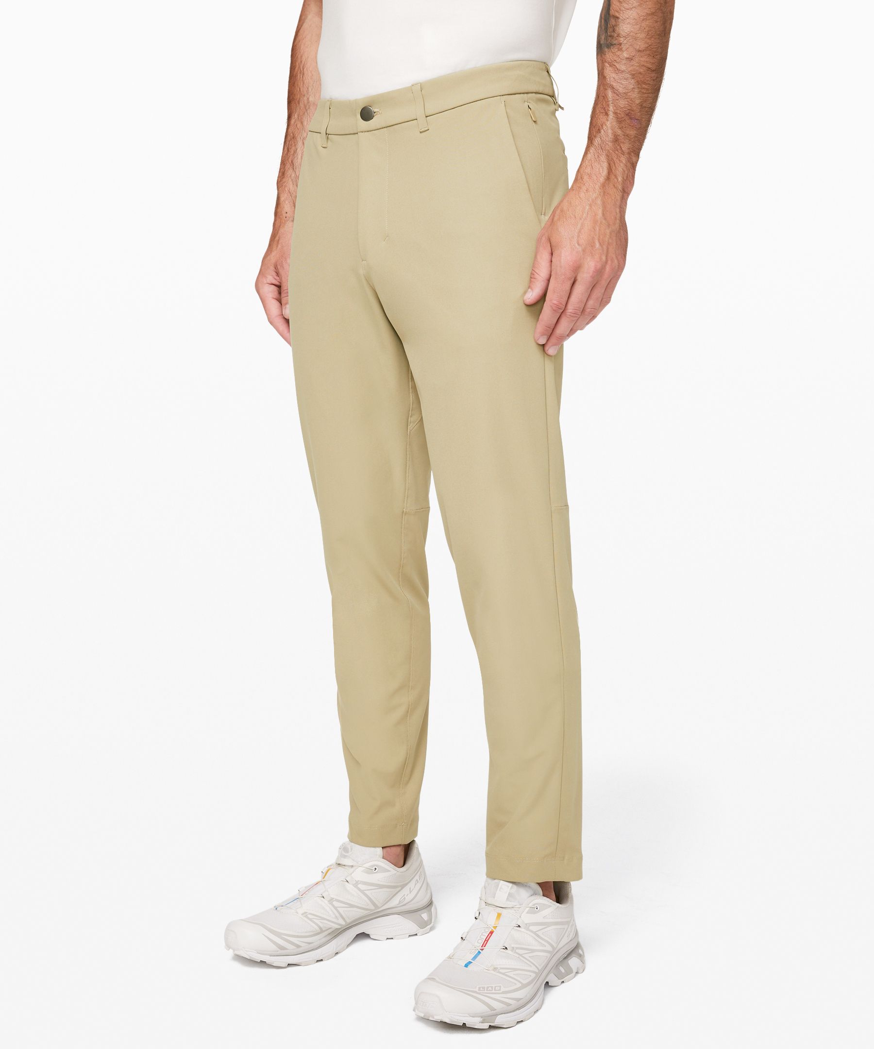 Lululemon Commission Pant Slim *warpstreme 32" In Khaki