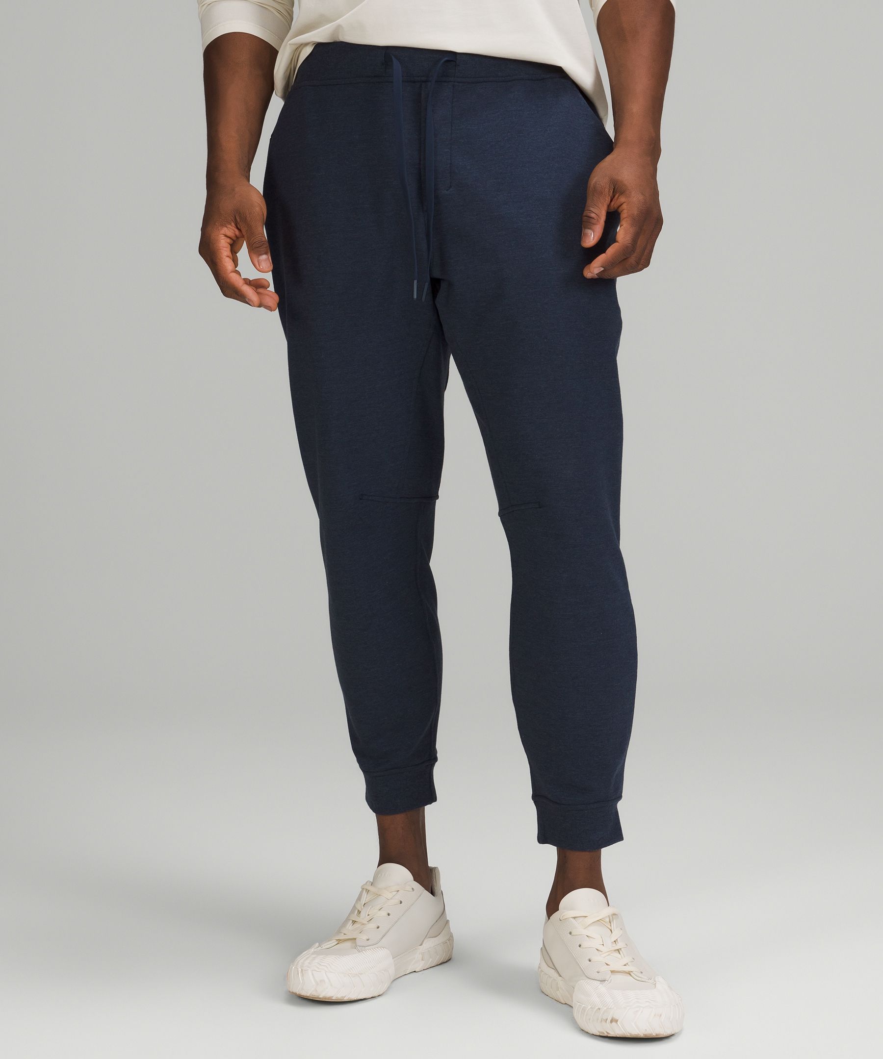 Lululemon City Sweat Joggers Tall In Heathered True Navy