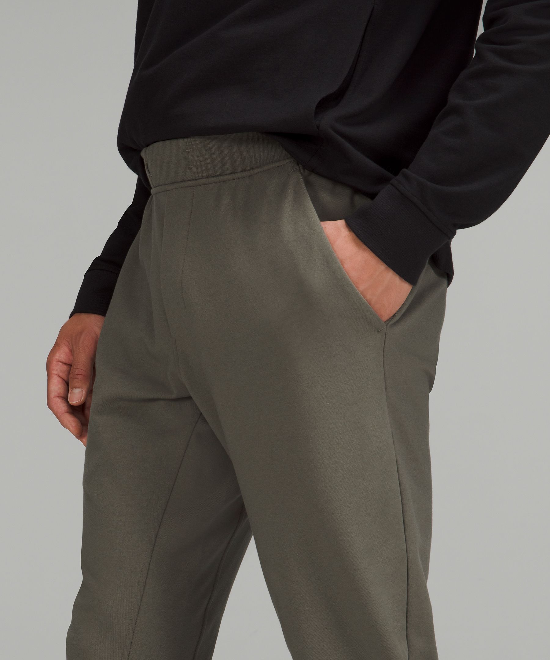 Shop Lululemon City Sweat Joggers In Grey Sage