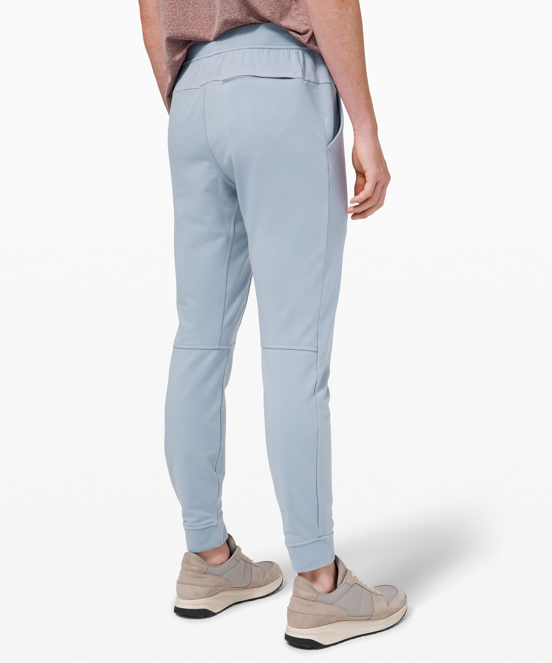 white sweat joggers