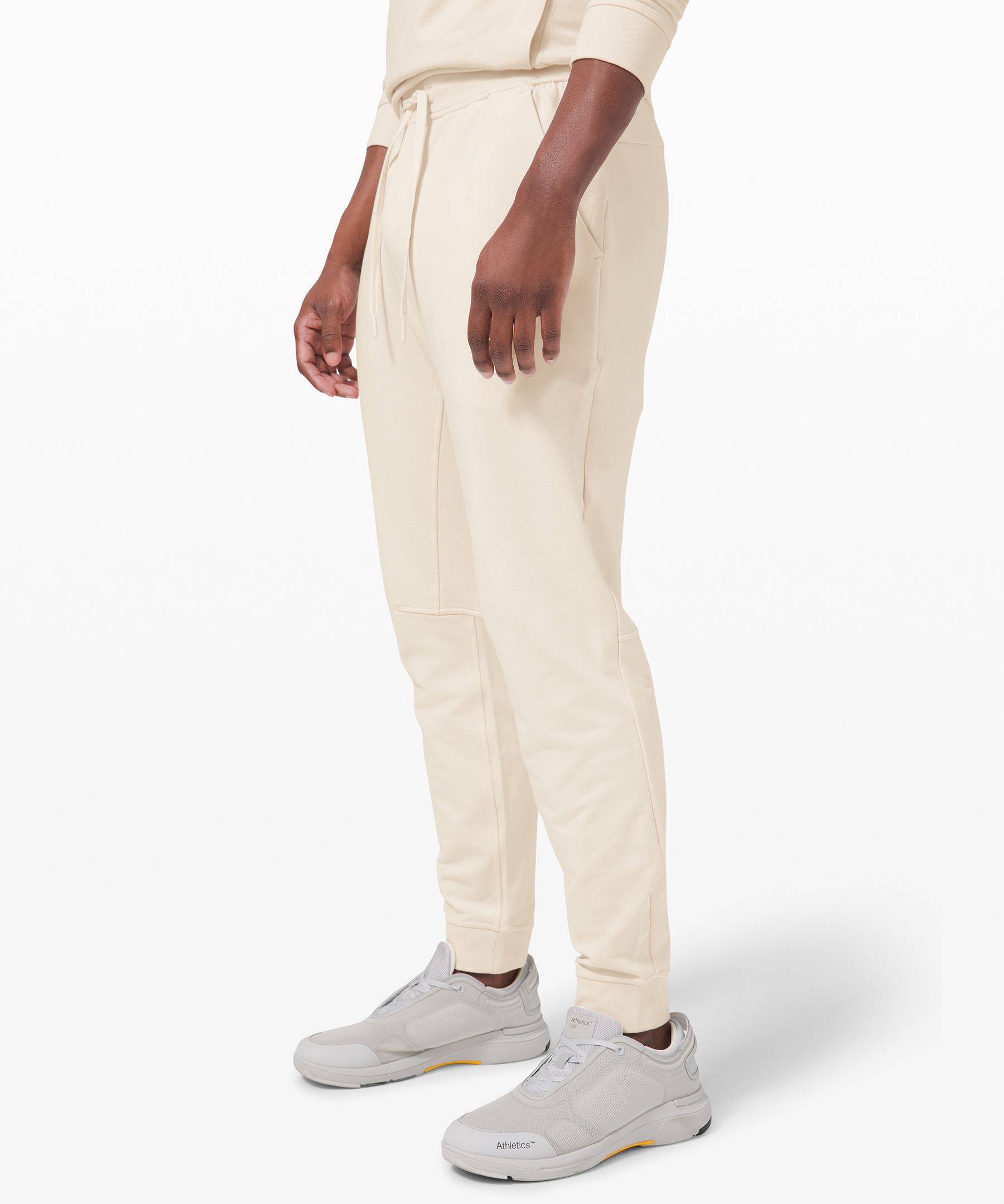 Lululemon City Sweat Joggers In White Opal