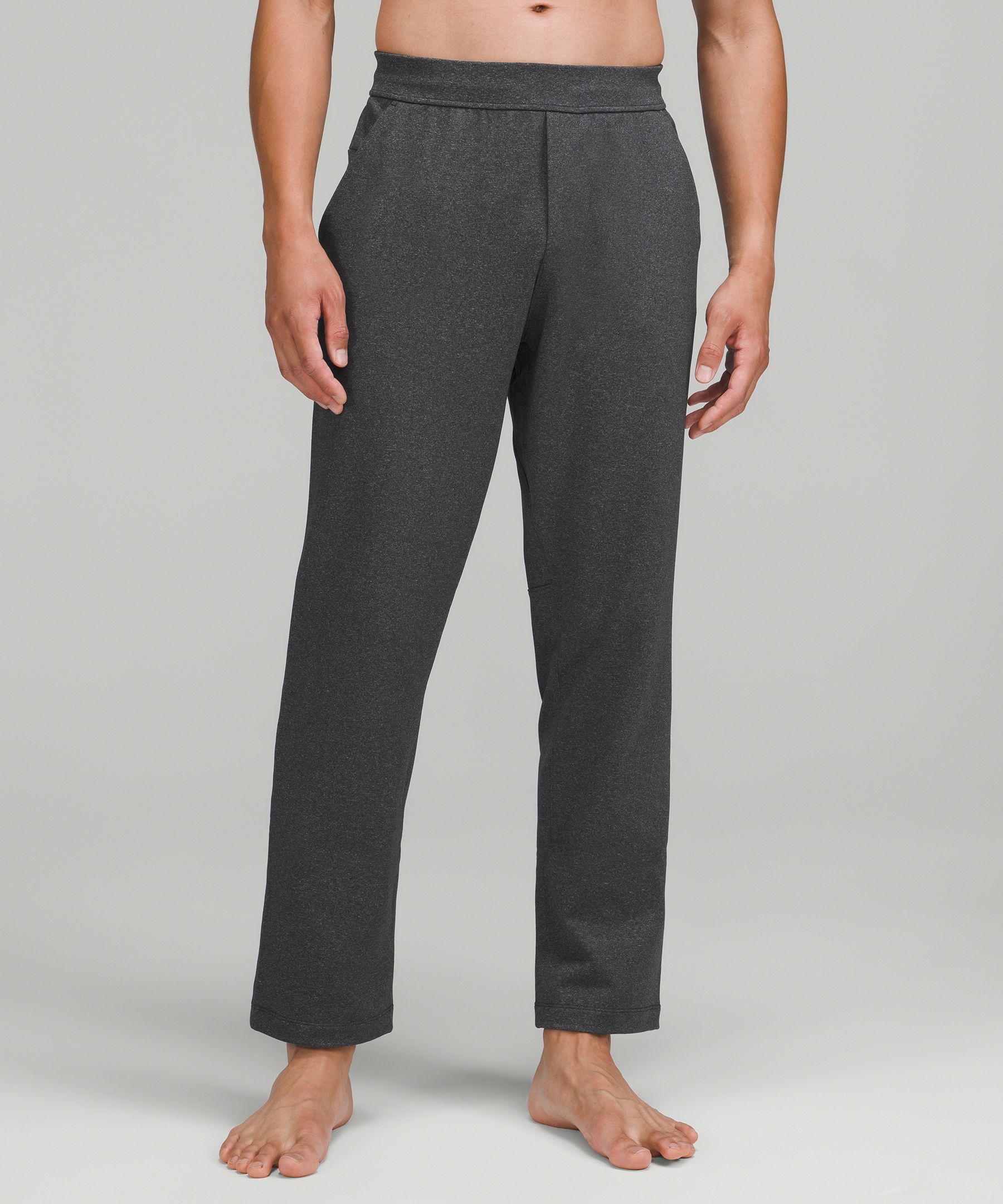 Lululemon Discipline Pants In Heathered Black