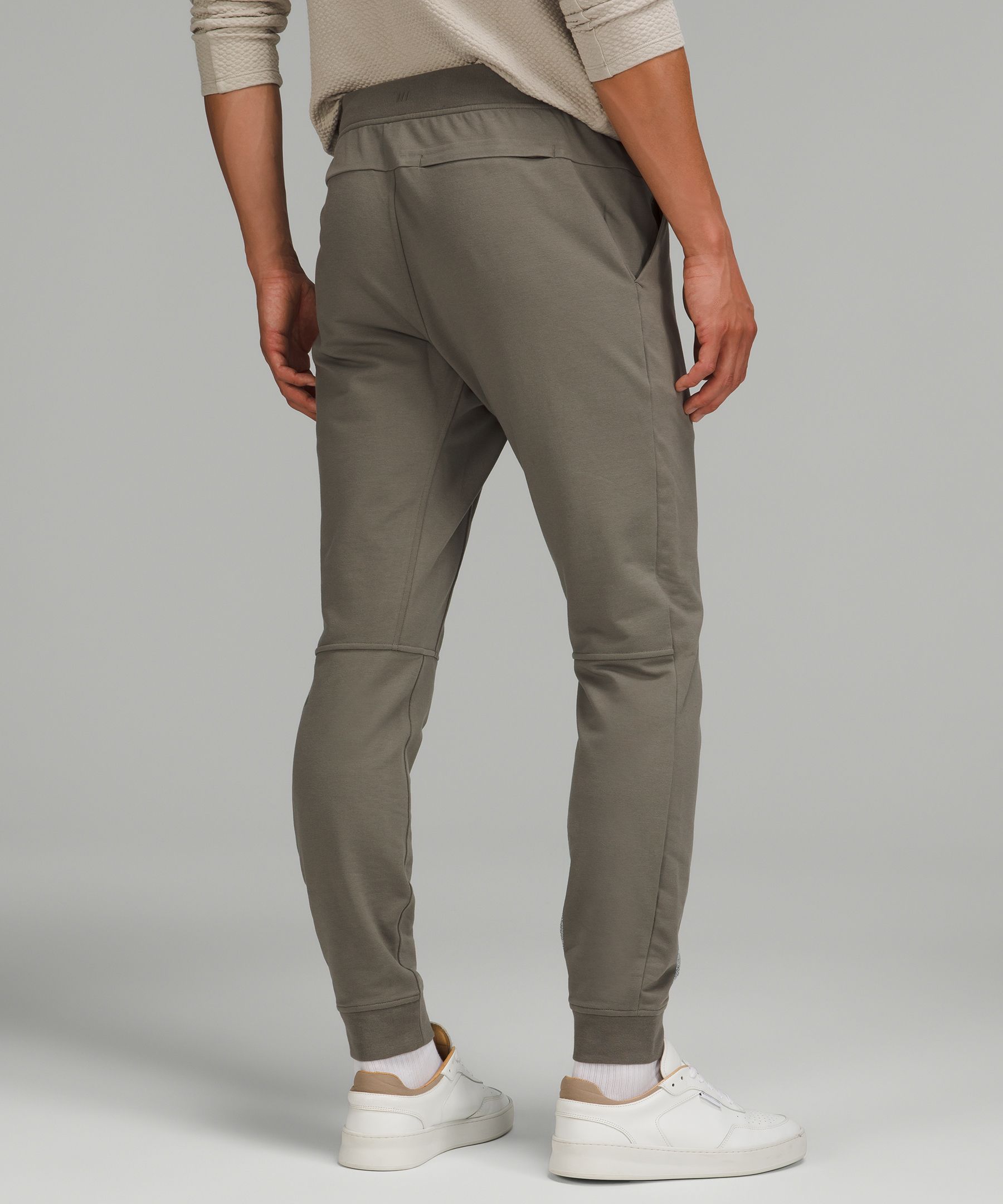 Shop Lululemon City Sweat Joggers Tall In Grey Sage