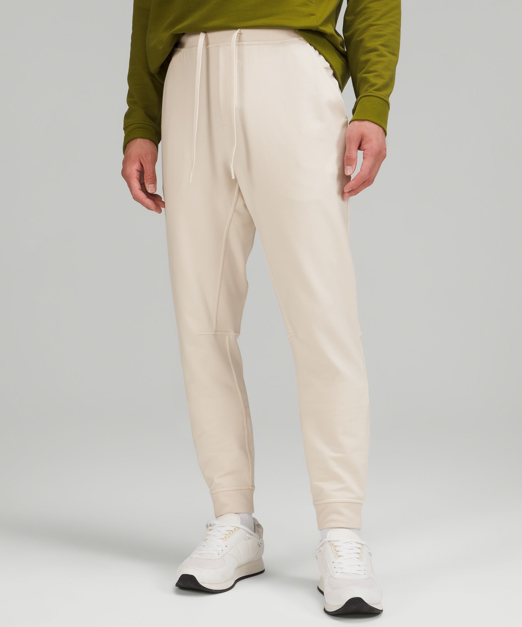 Lululemon City Sweat Joggers Tall In White Opal