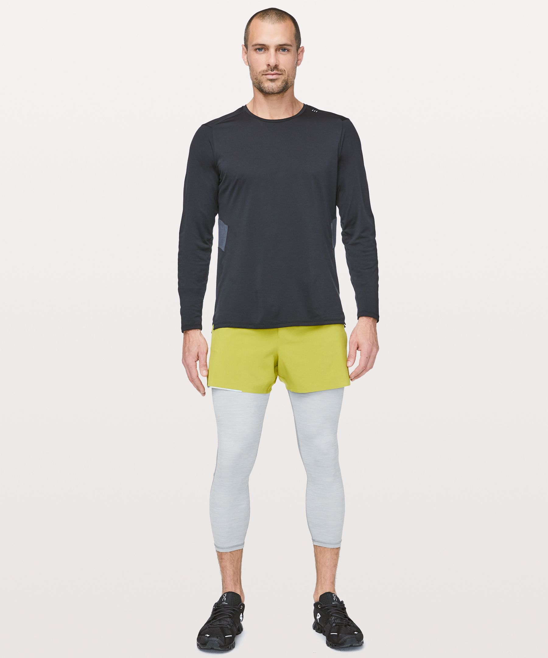 Lululemon Surge Tights Nulux 22 In Army Green/dark Olive