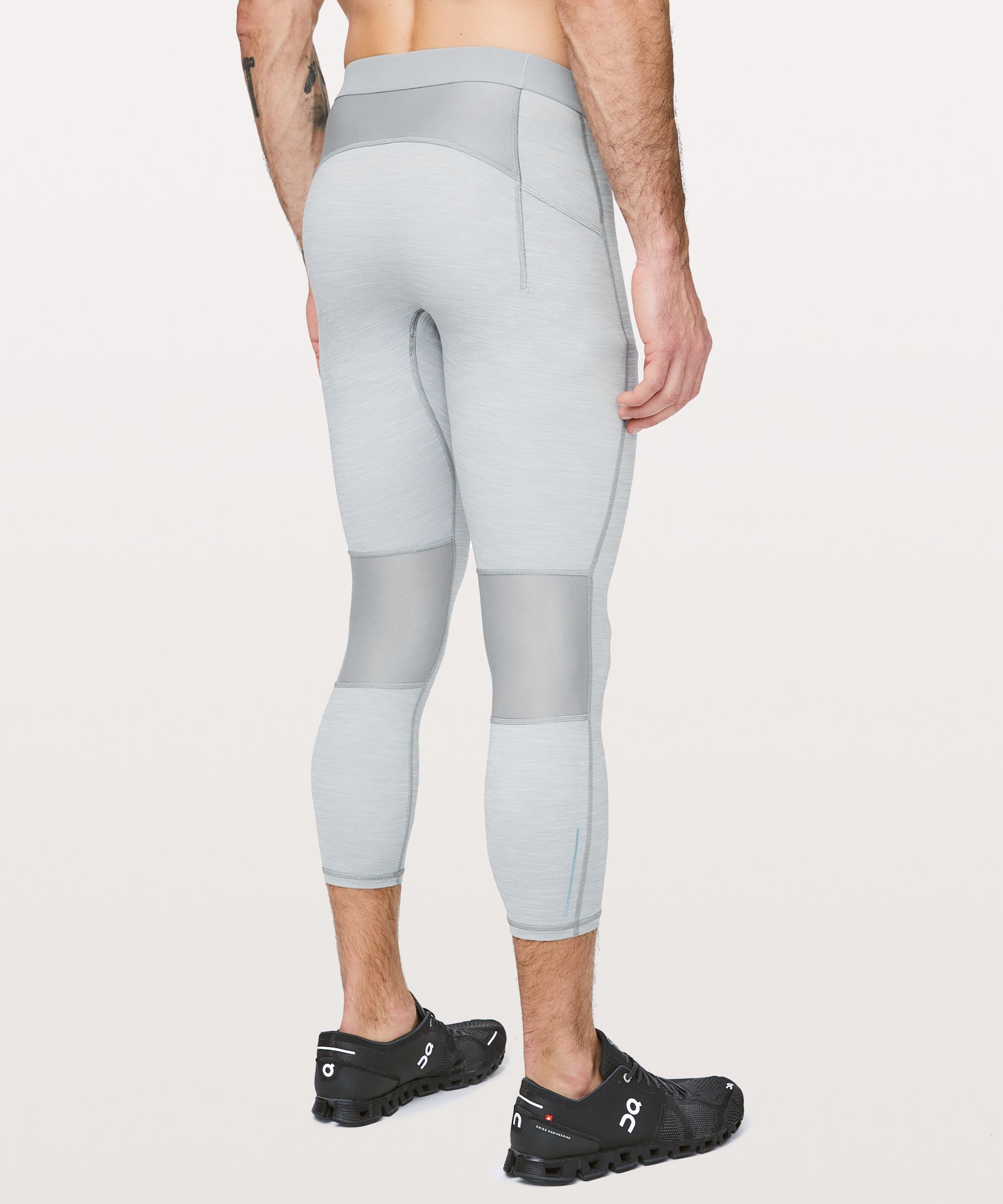 Lululemon Surge Light 3/4 Tight - Black - lulu fanatics