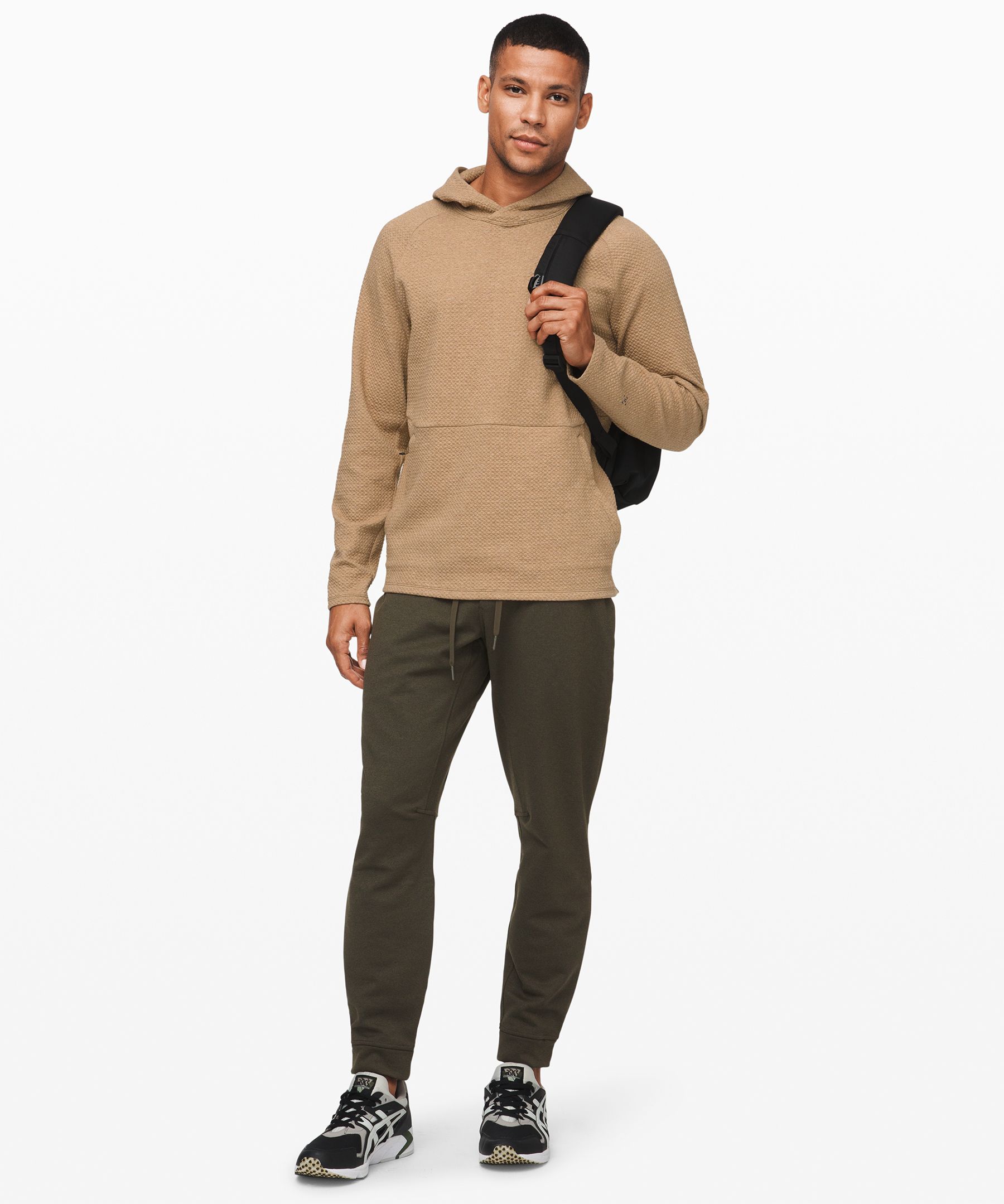 LULULEMON, City Sweat Joggers, Men, Grey/Sea Salt