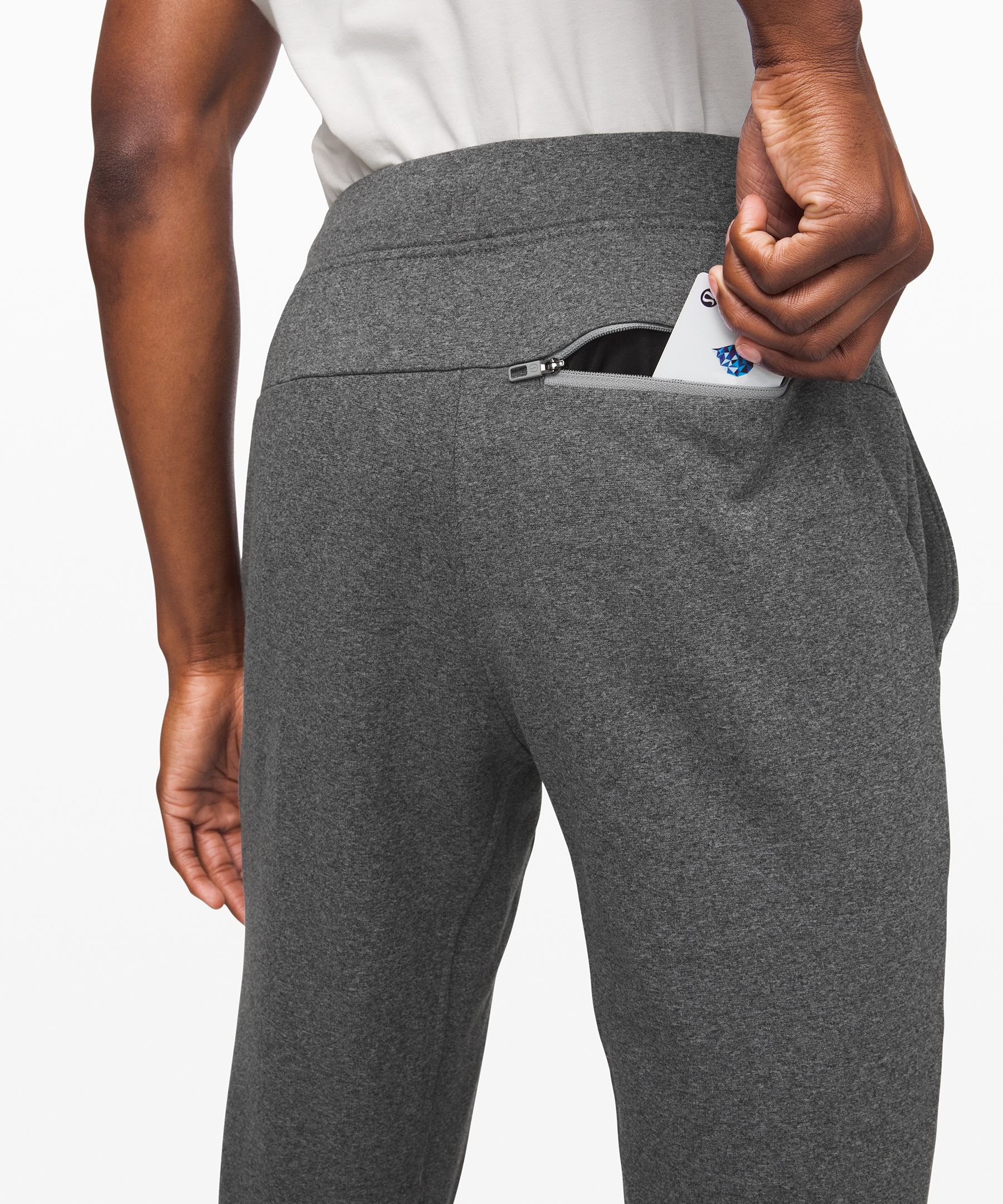 Lululemon City Sweat Jogger *Thermo 29 - Heathered Black - lulu fanatics