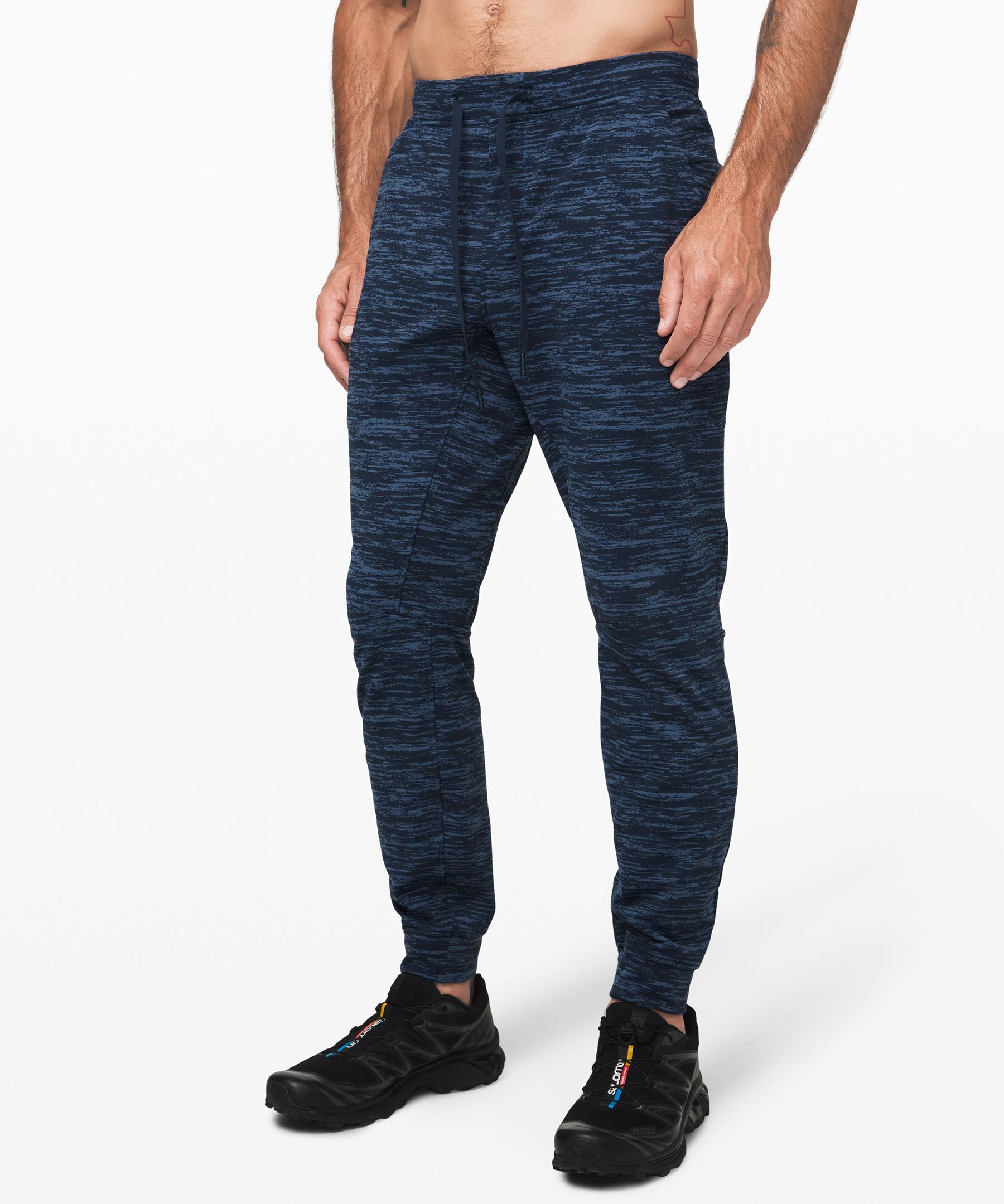 Lululemon City Sweat Jogger *jacquard 29" In True Navy/code Blue