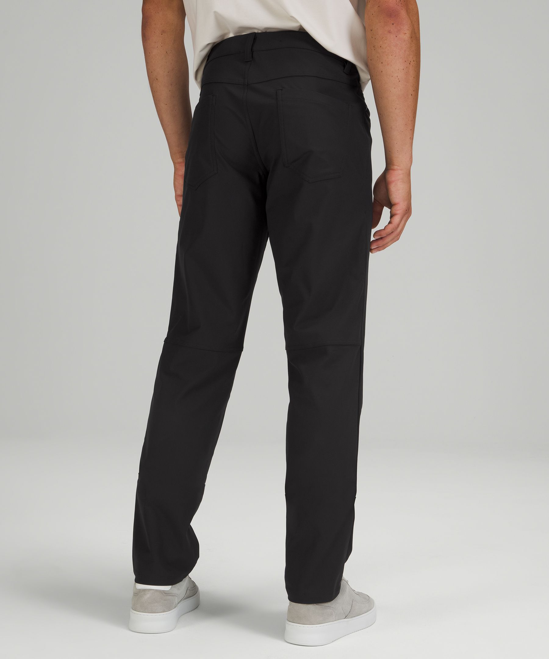 lululemon athletica Abc Classic-fit Pants 37 Warpstreme in Black for Men