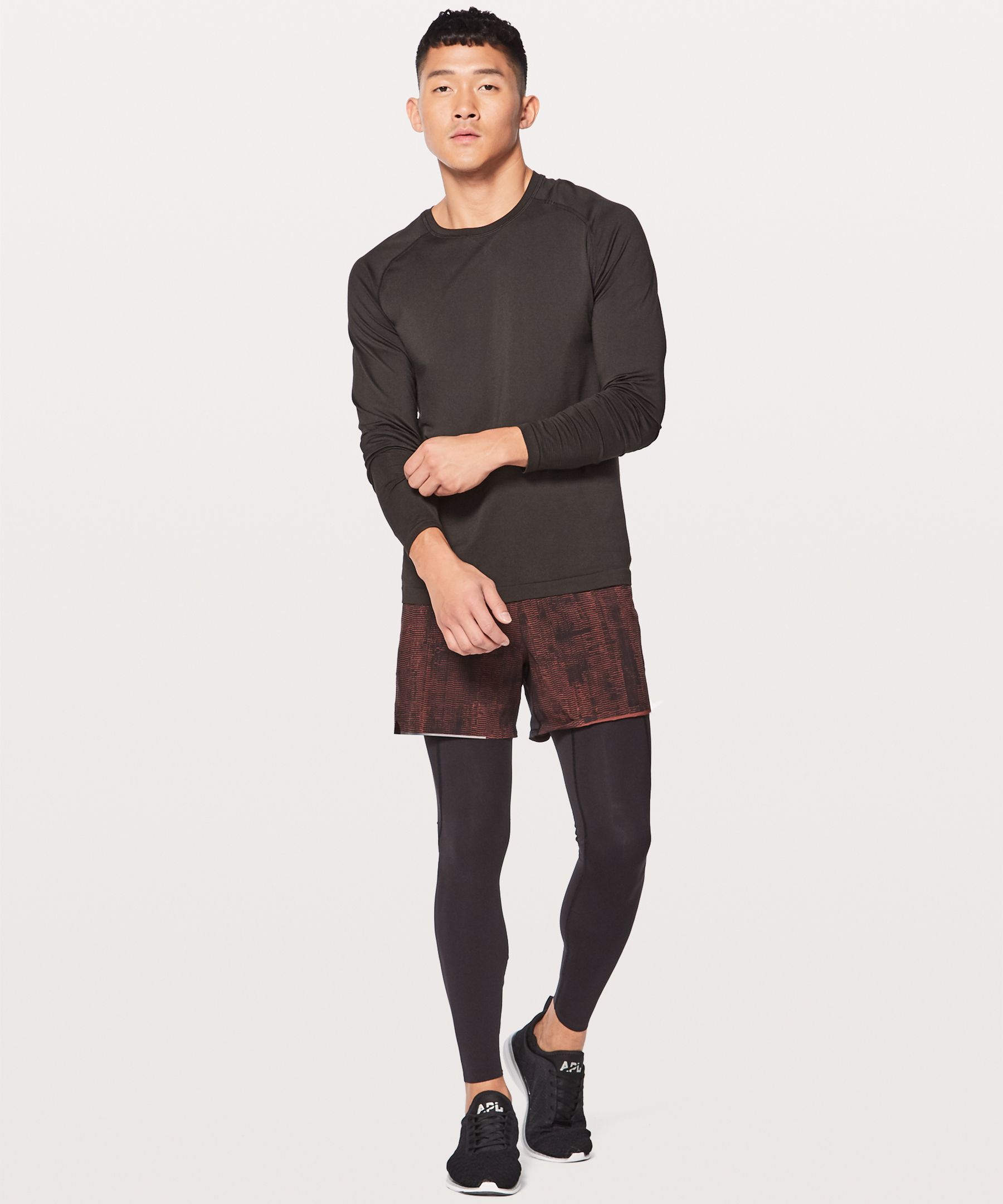 Lululemon Tight Stuff 1/2 Tight - Black (First Release) - lulu fanatics