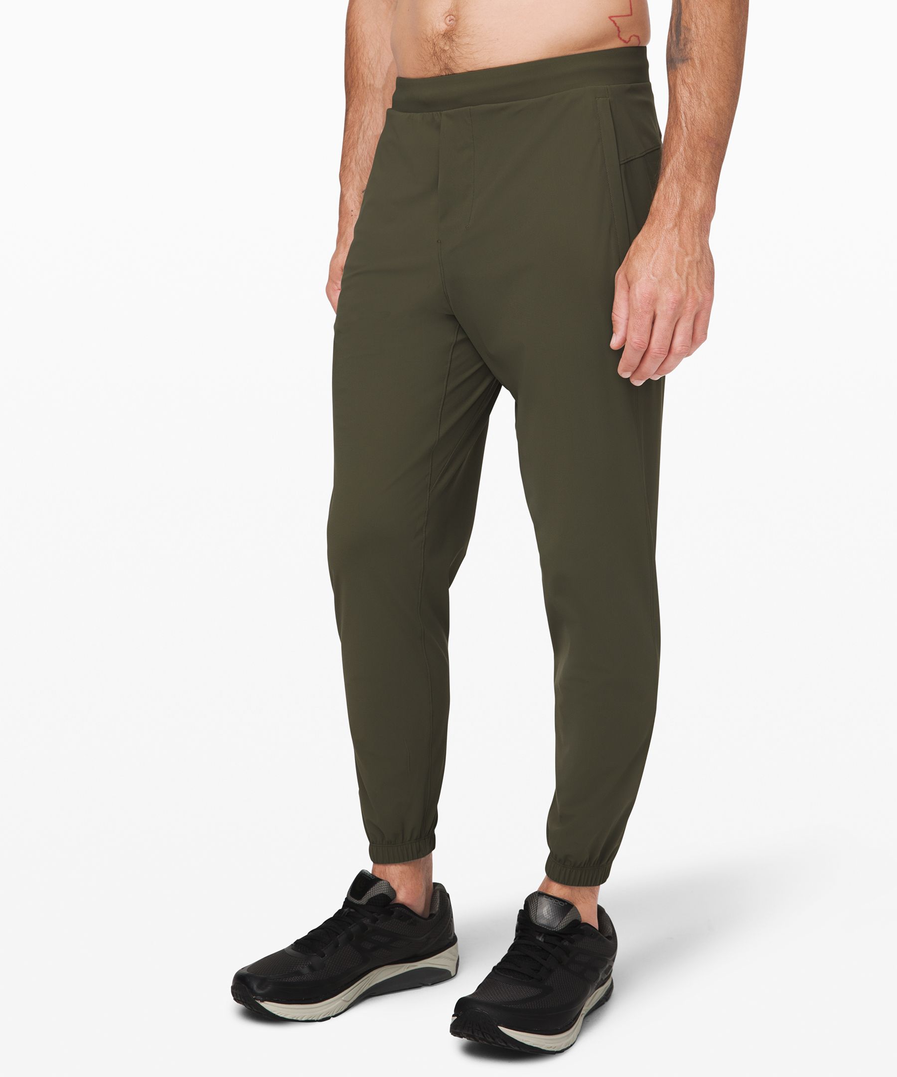 Lululemon Surge Jogger Shorter *27" Online Only In Green