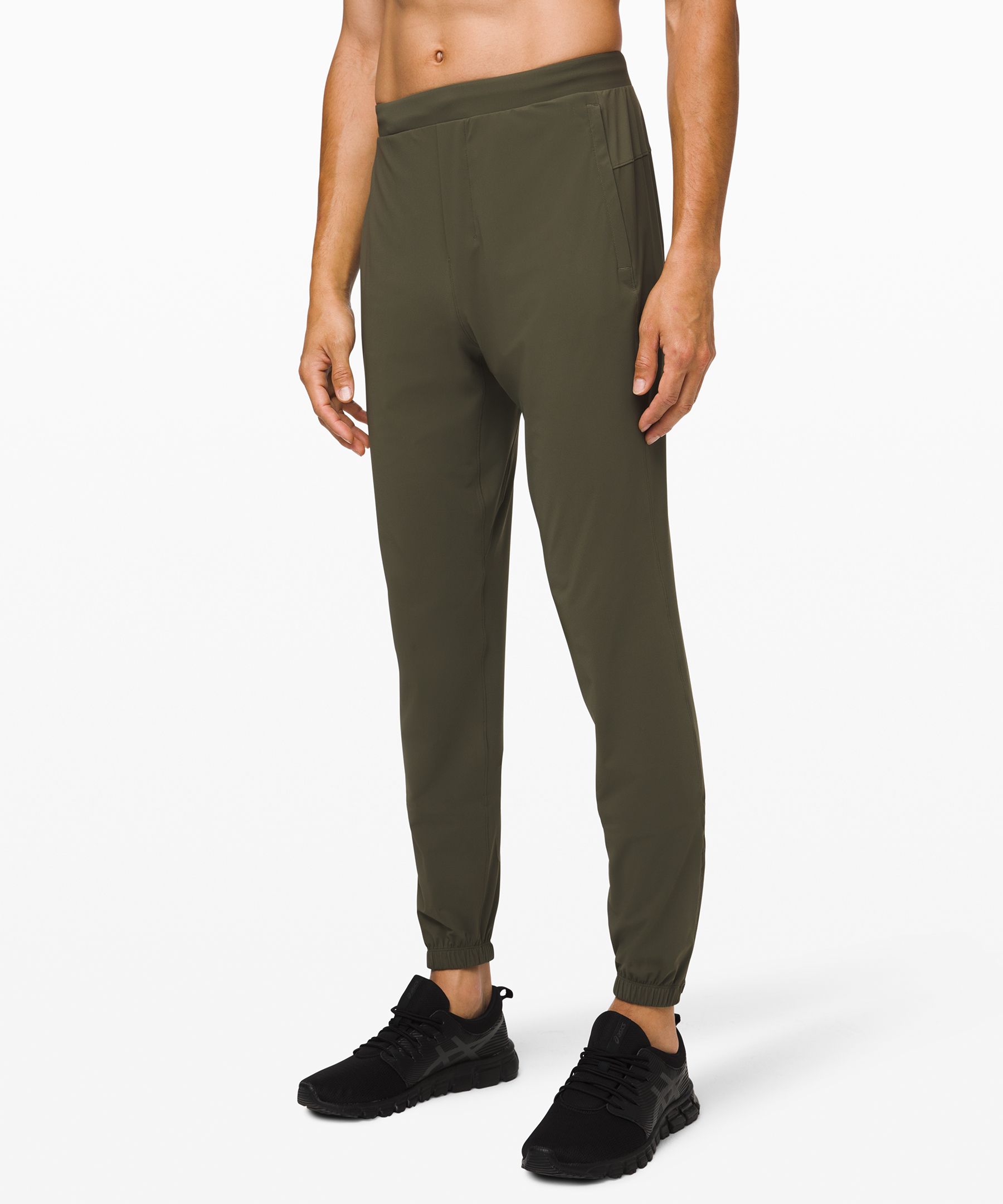 Lululemon Surge Joggers In Everglade Green