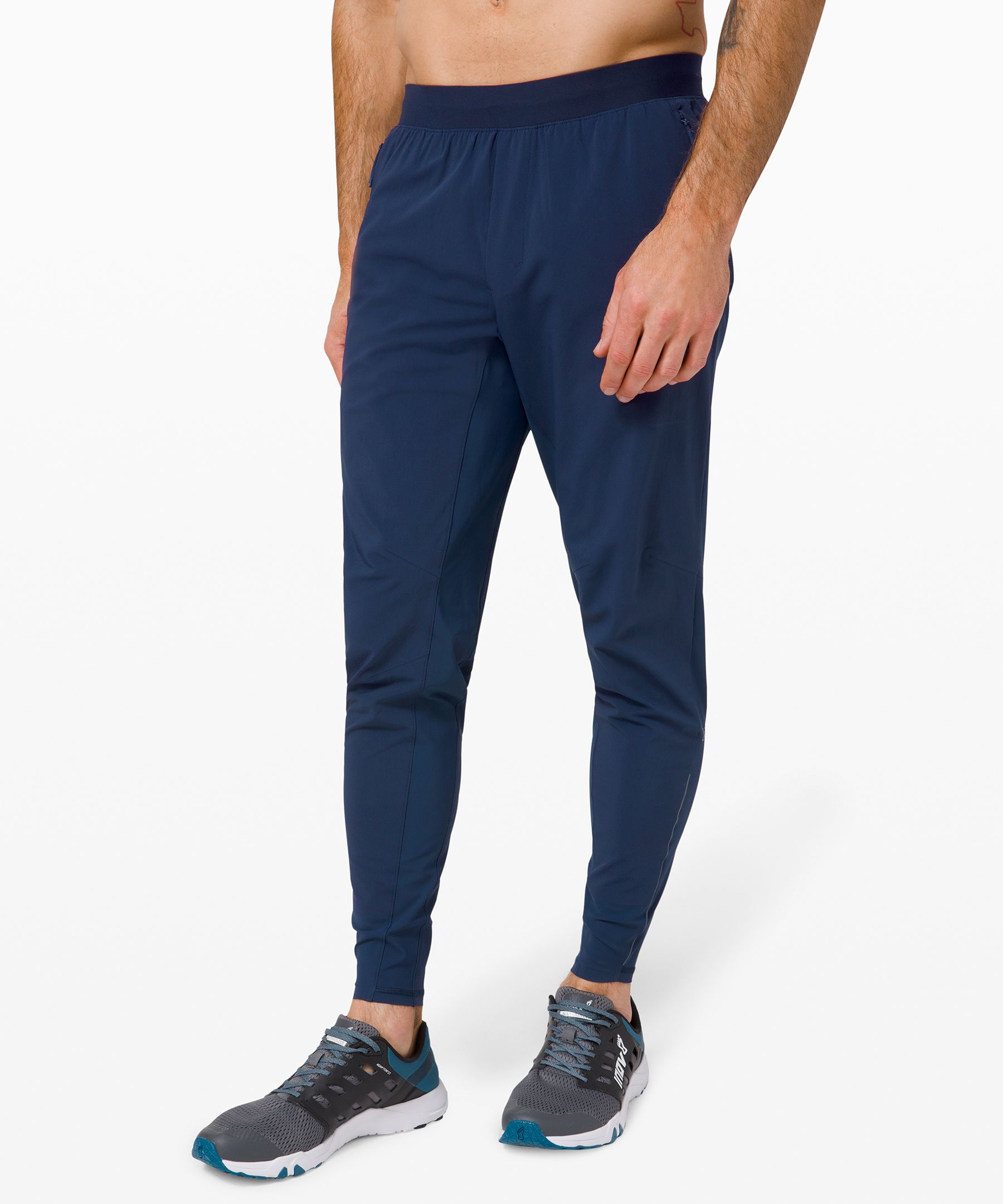 Lululemon Surge Hybrid Pant *shorter Online Only In Navy