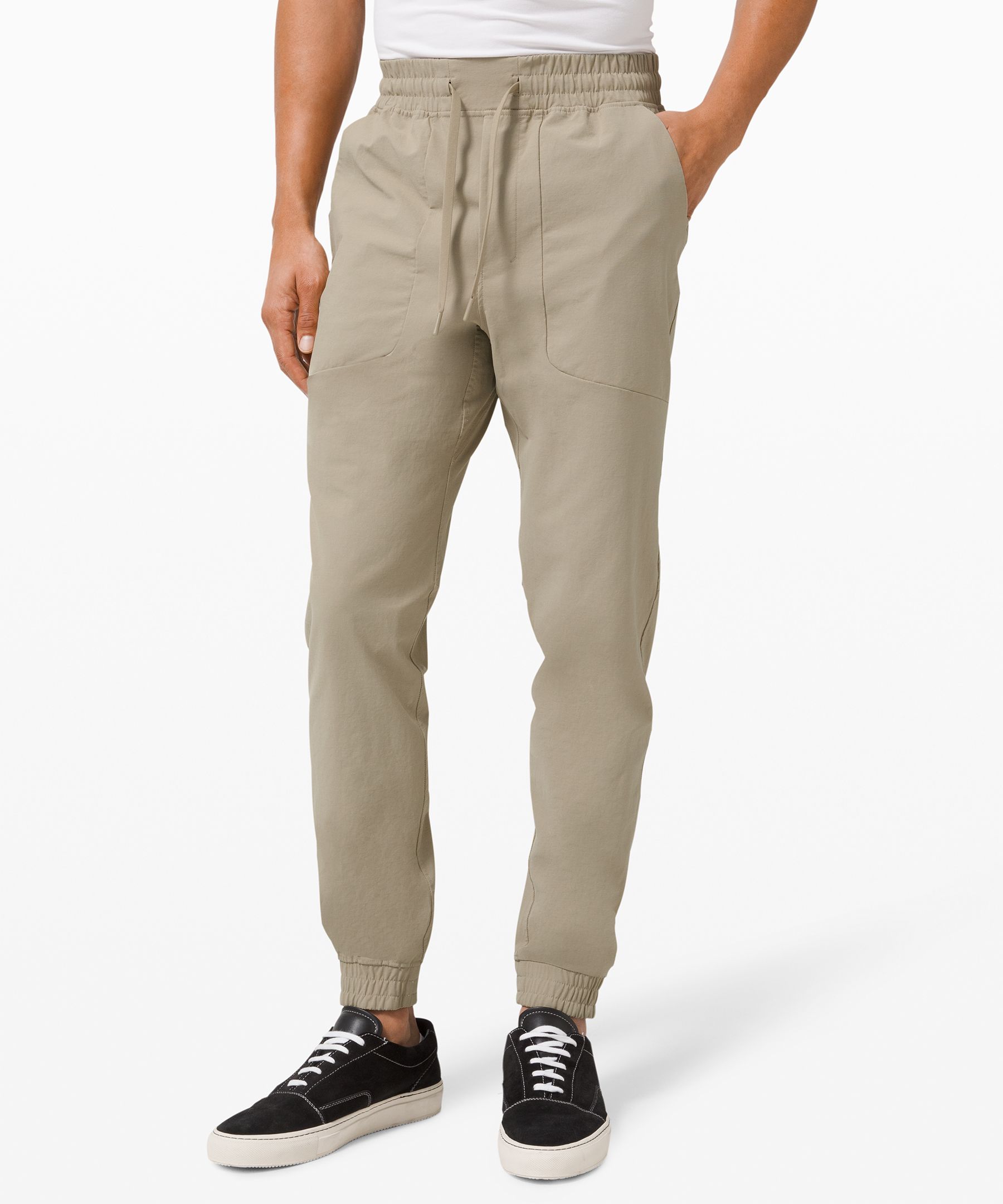 lululemon khaki joggers