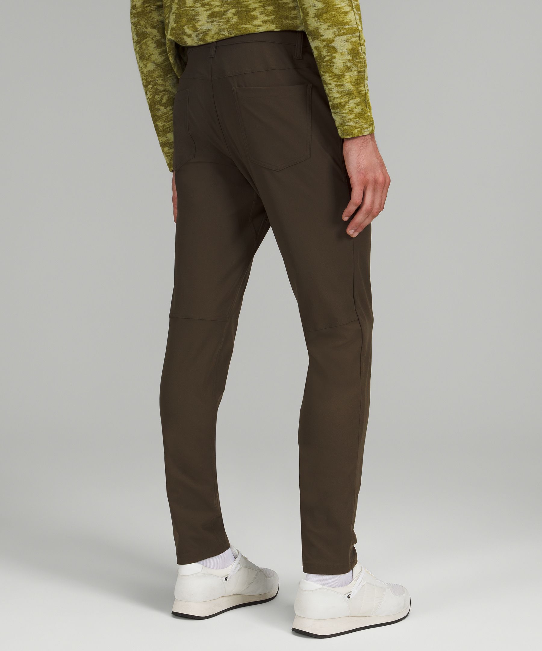 Lululemon Men's ABC Slim Fit Trouser 32 Warpstreme Black/Navy-Size  32/33/34/35