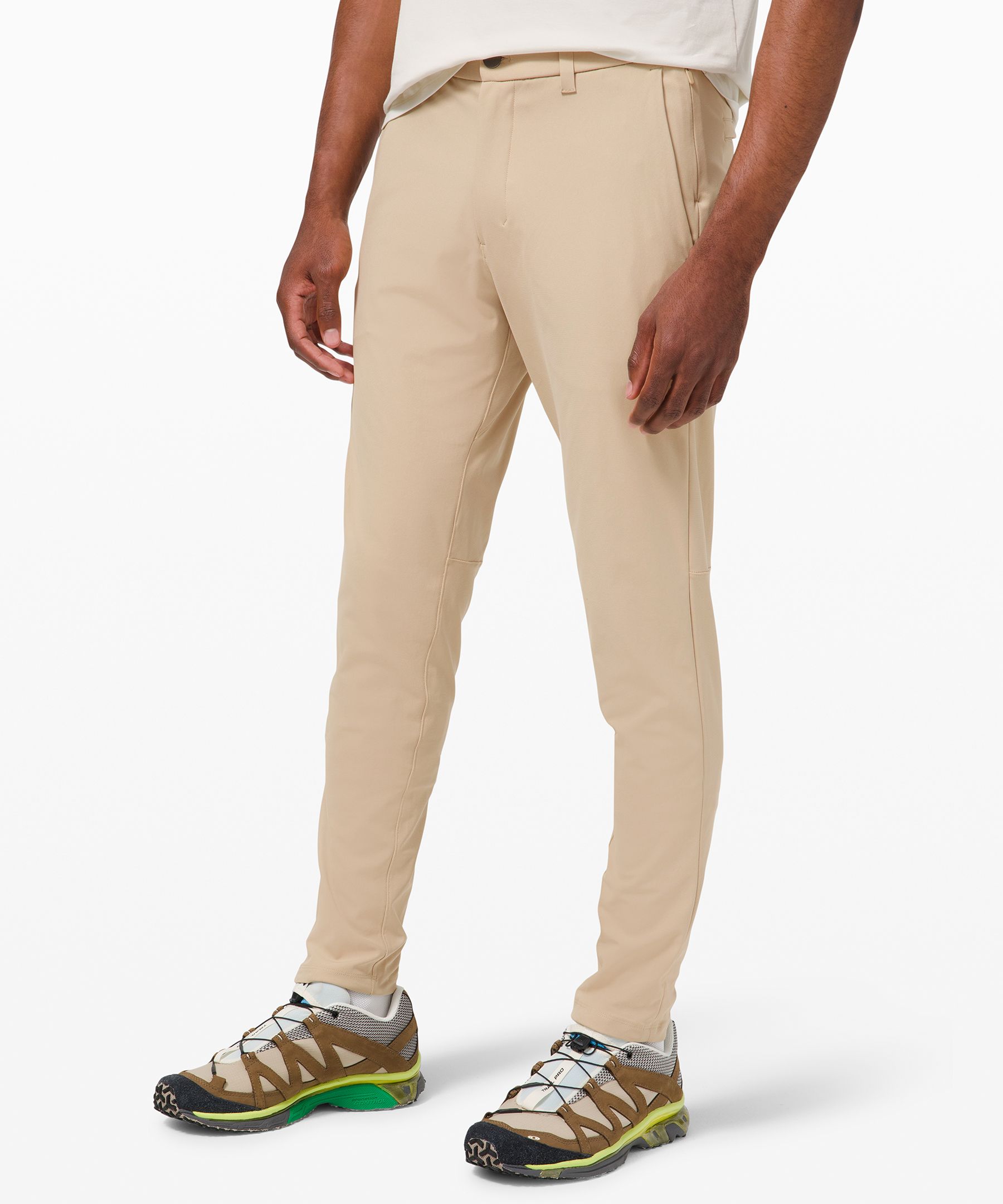 Lululemon Commission Golf Pant - White - lulu fanatics