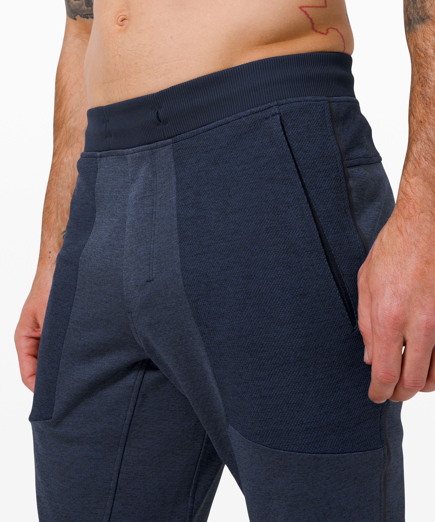 Lululemon Textured Tech Jogger - Graphite Grey / Vapor - lulu fanatics