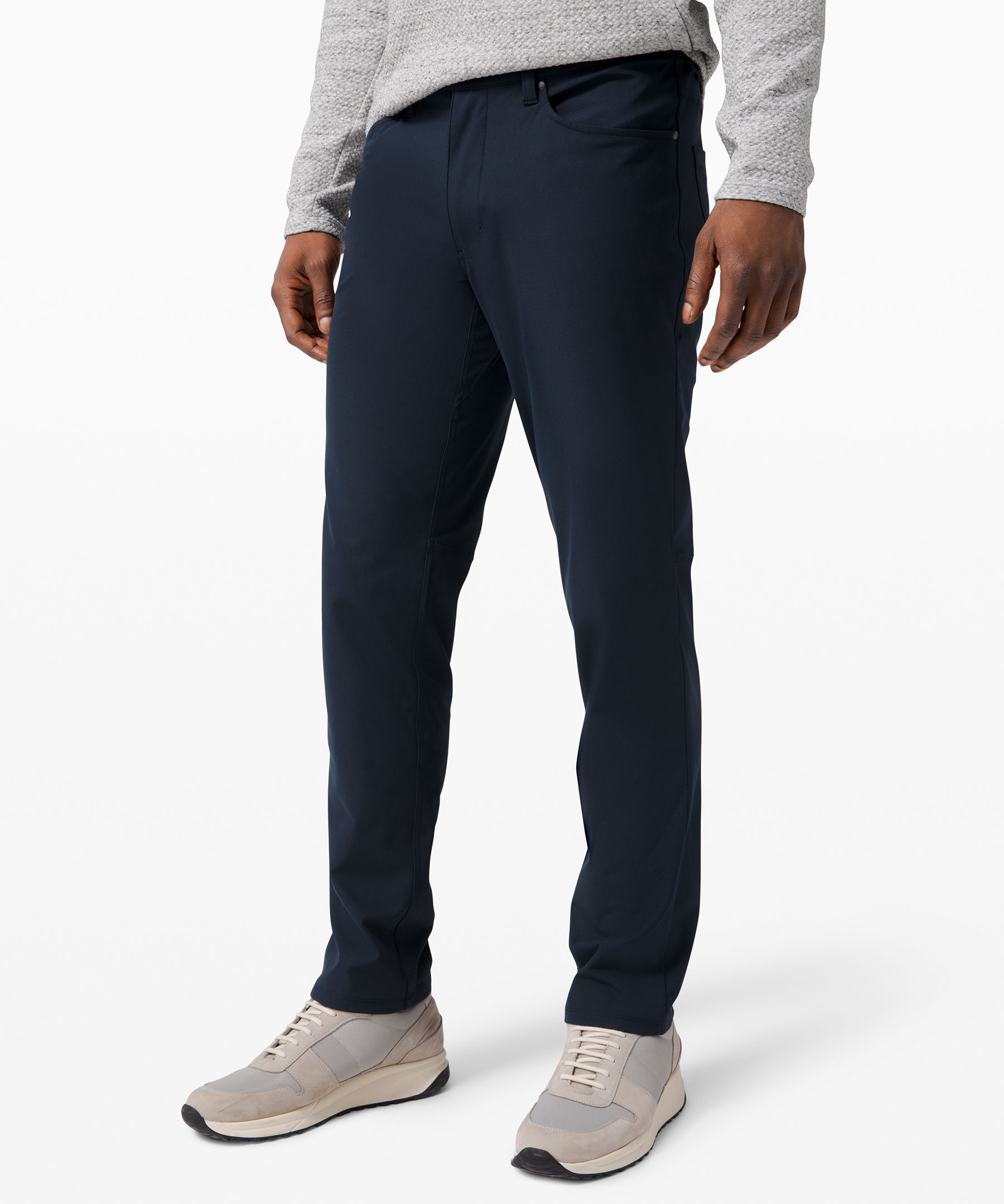 Lululemon Abc Pant Classic 30" *warpstreme Online Only In Navy