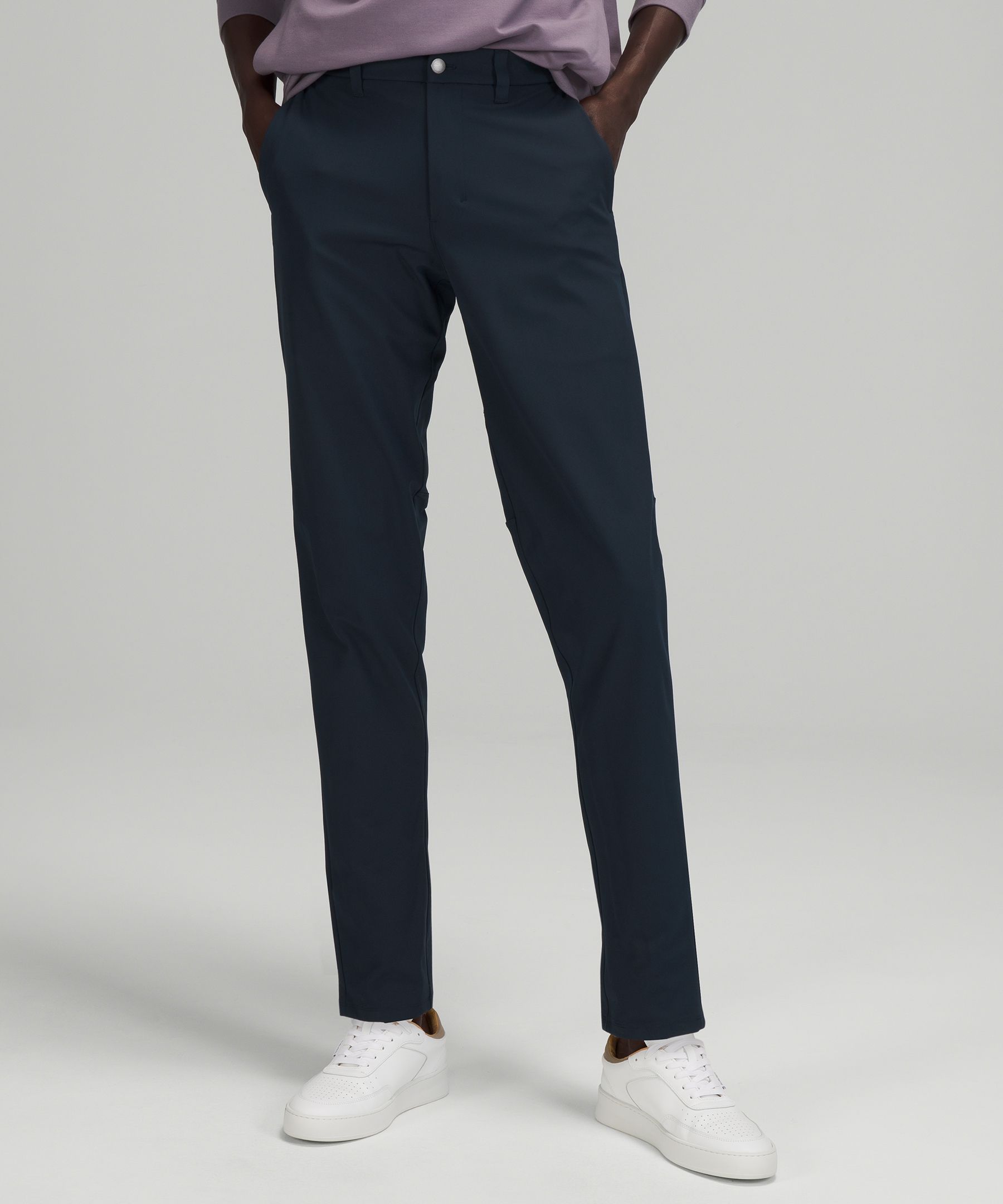 Lululemon Commission Pant Slim 30" *warpstreme Online Only In Navy