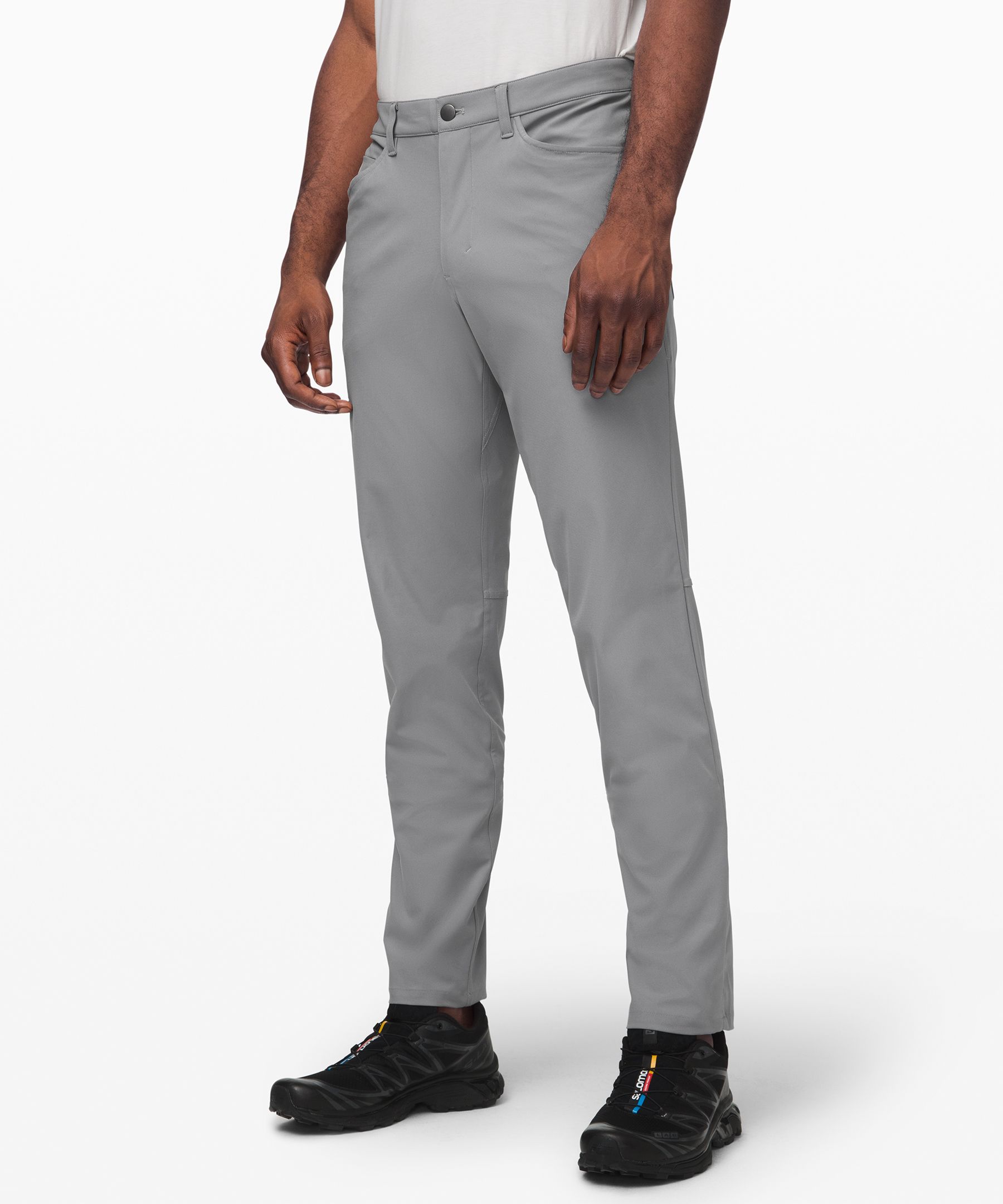 Lululemon Abc Pant Classic *warpstreme 30" Online Only In Grey