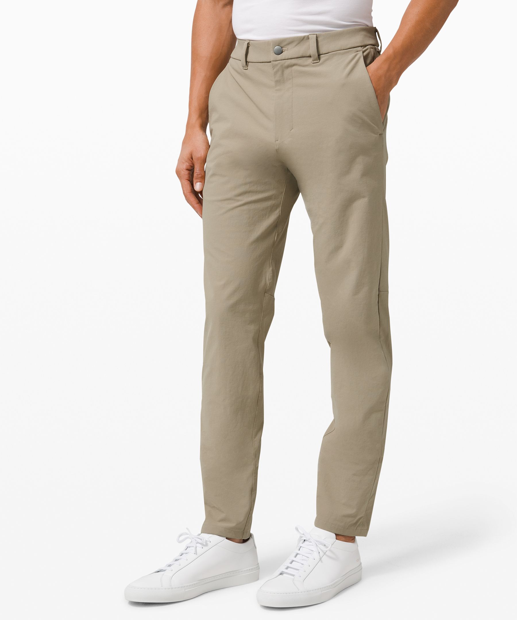 Lululemon Commission Pant Slim *canvas 34" In Khaki